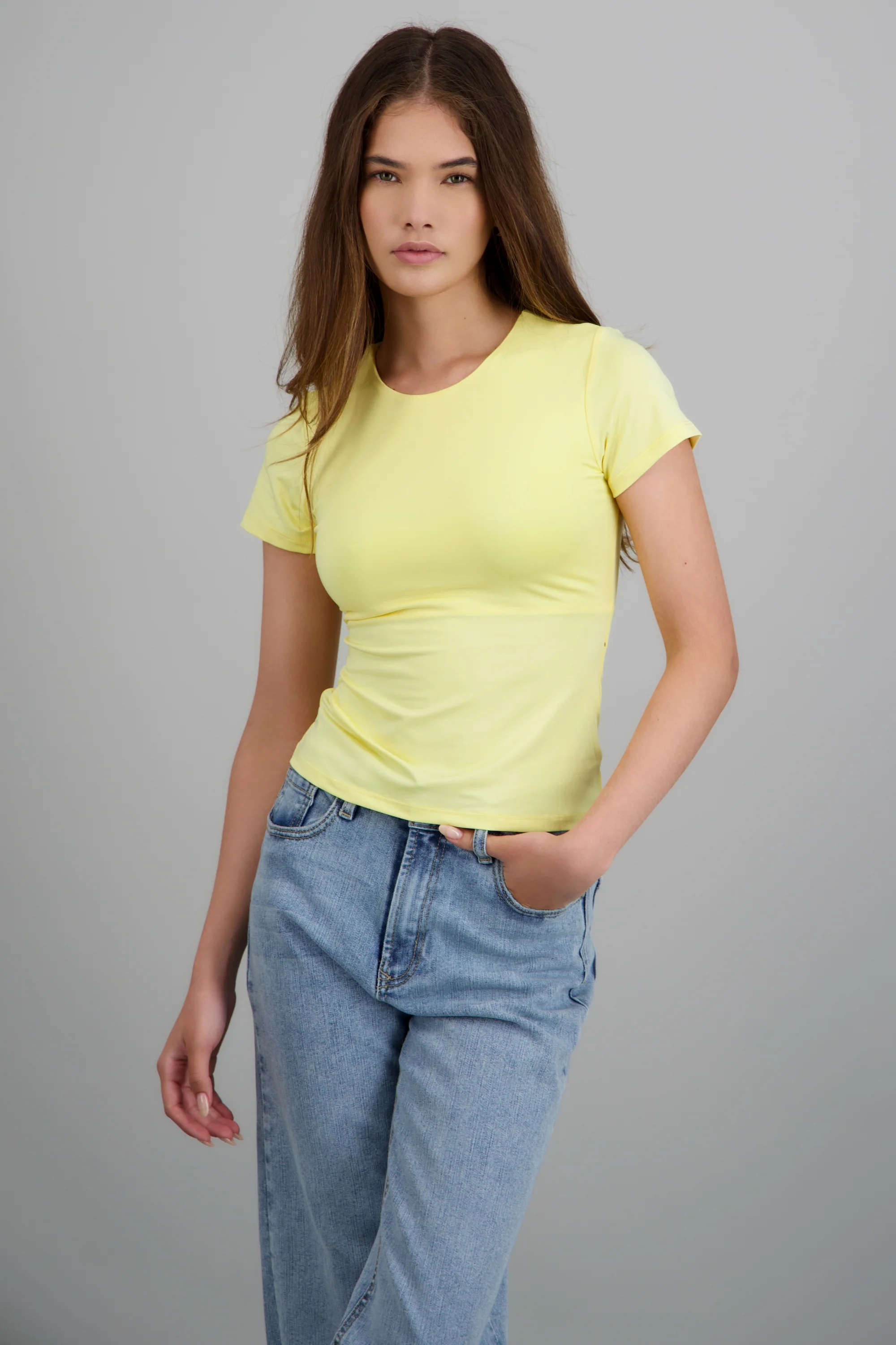 T-shirt licra manga corta