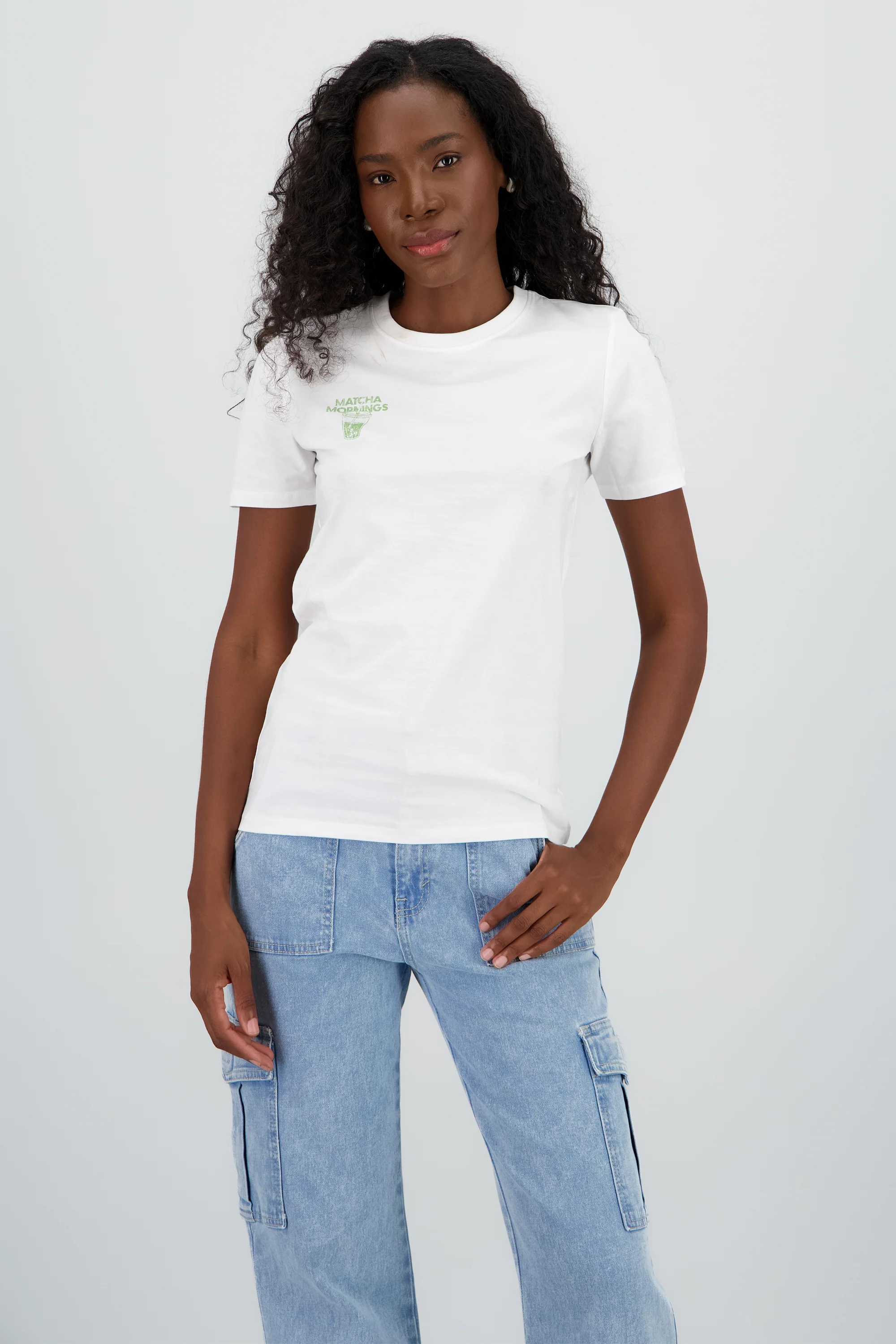 T-shirt matcha doble estampado - Image 2