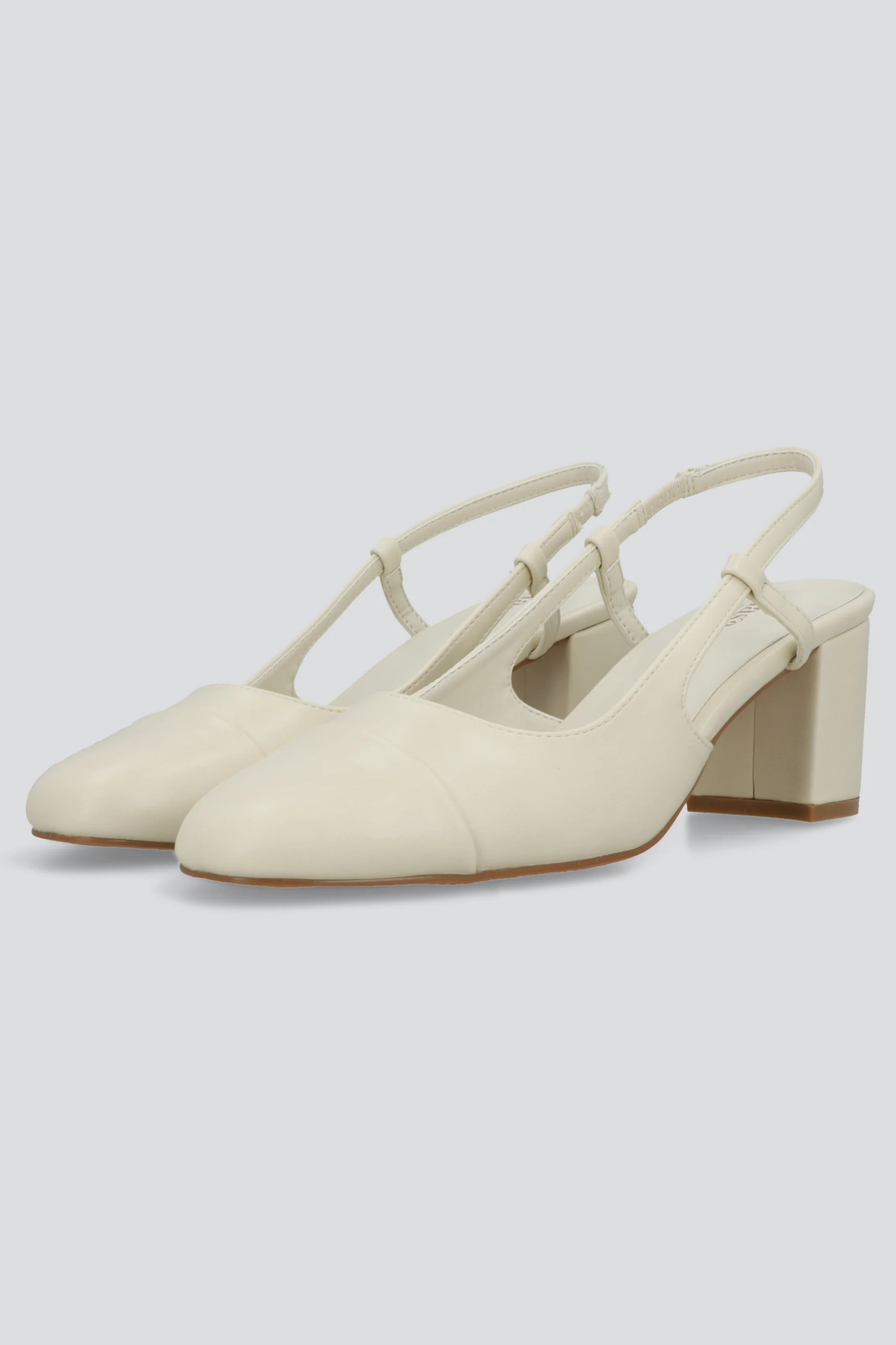 Tacon bloque redondeado slingback - Image 2