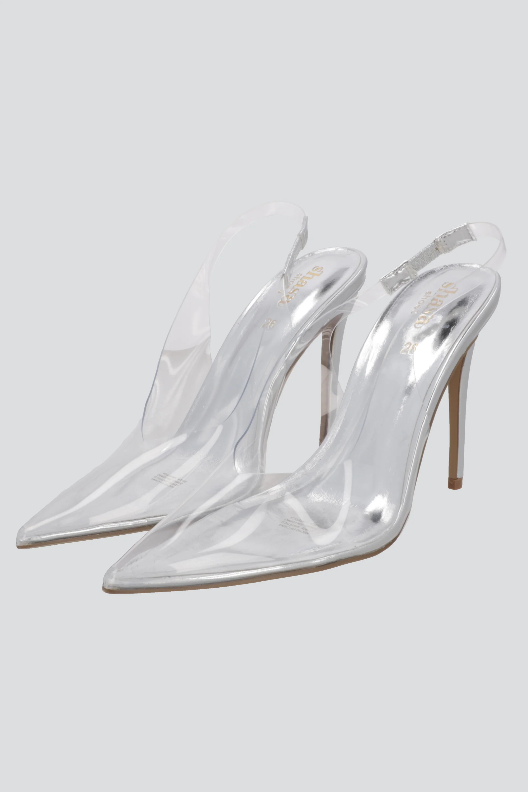 Tacon pointy transparente
