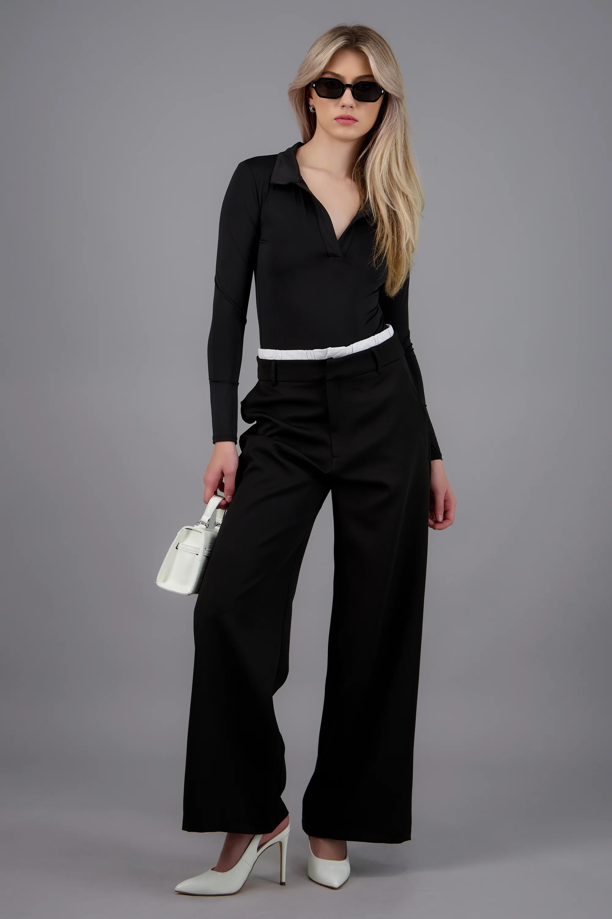 Tacon puntal alto slingback - Image 5