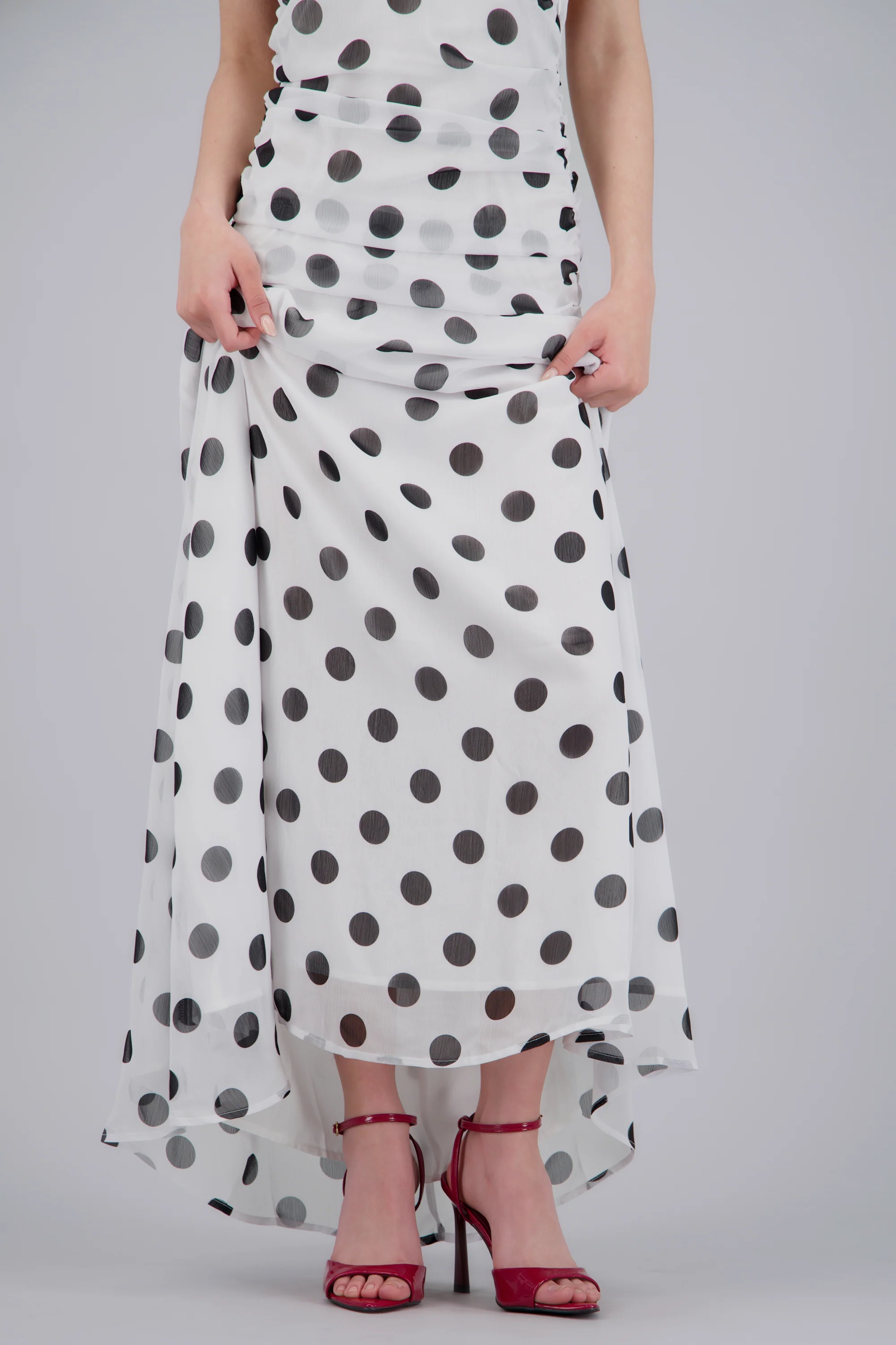 Tacon puntal charol peep toe tiras - Image 7
