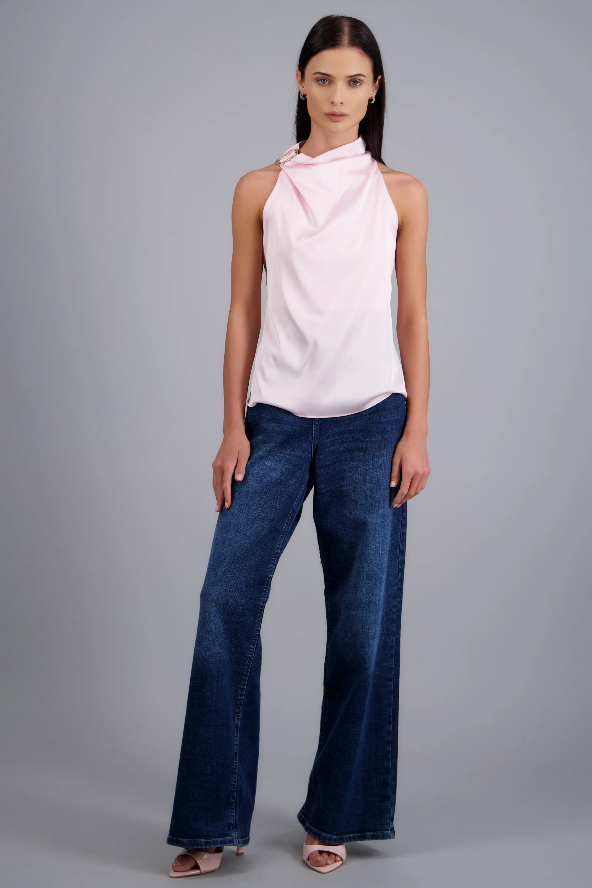 Tacon puntal charol peep toe tiras - Image 5