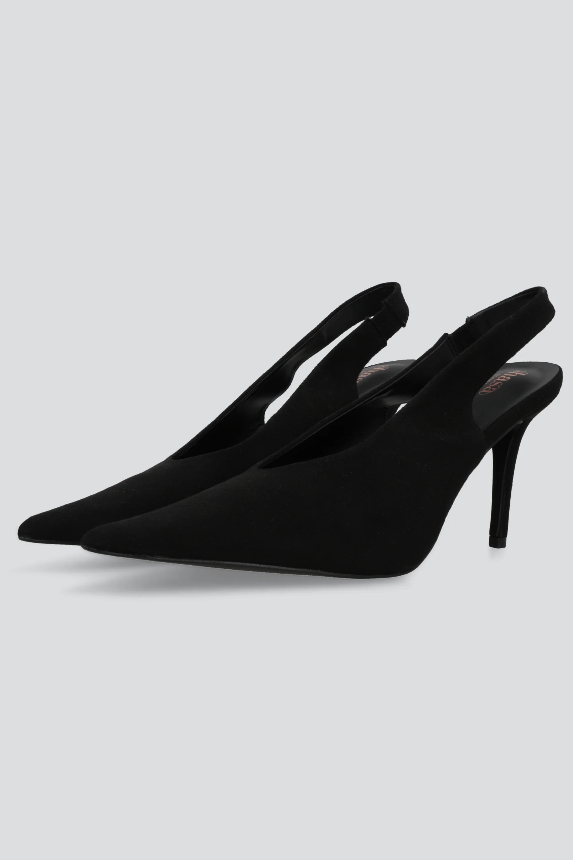 Tacon puntal slingback cerrado gamuza - Image 2