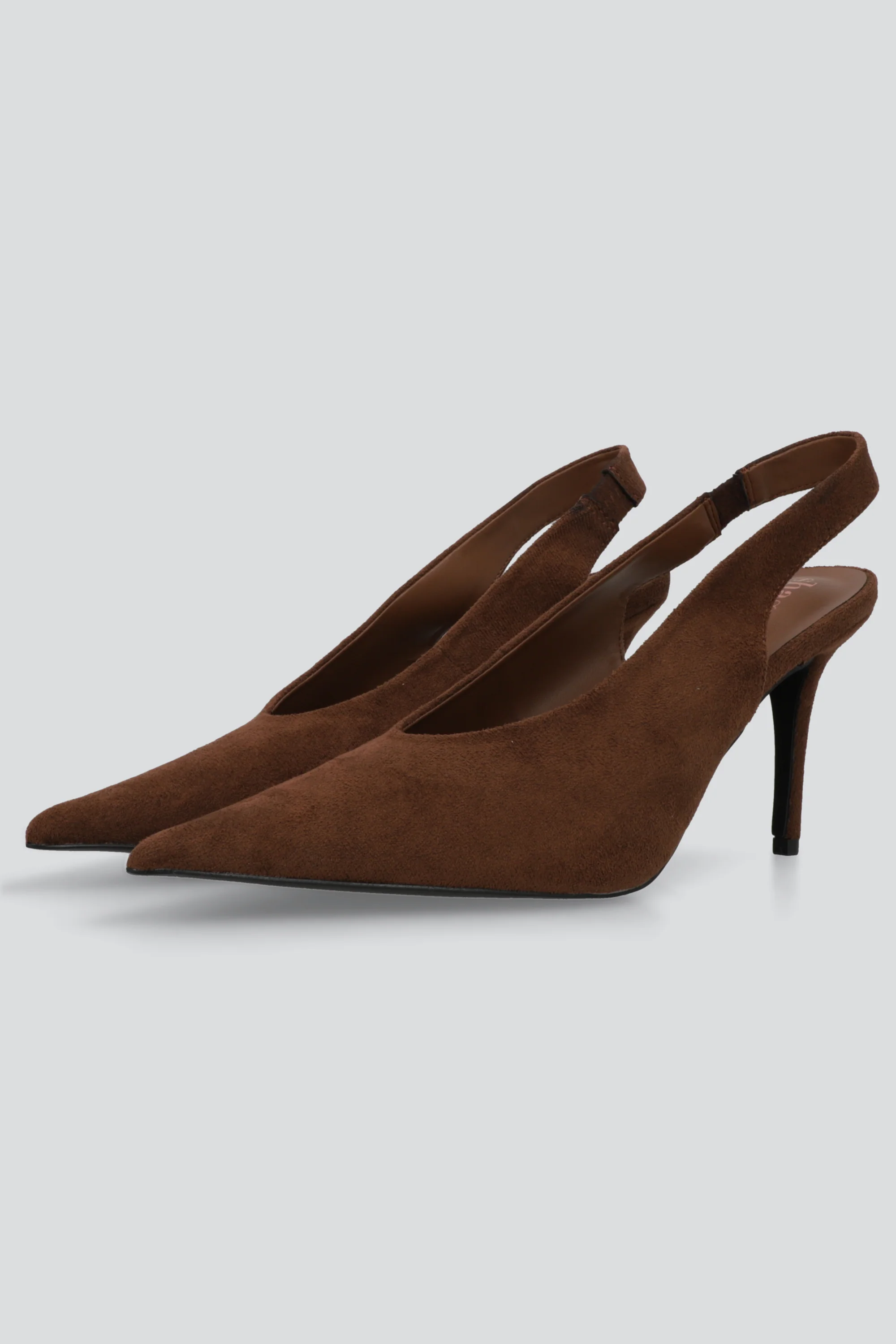 Tacon puntal slingback cerrado gamuza - Image 2