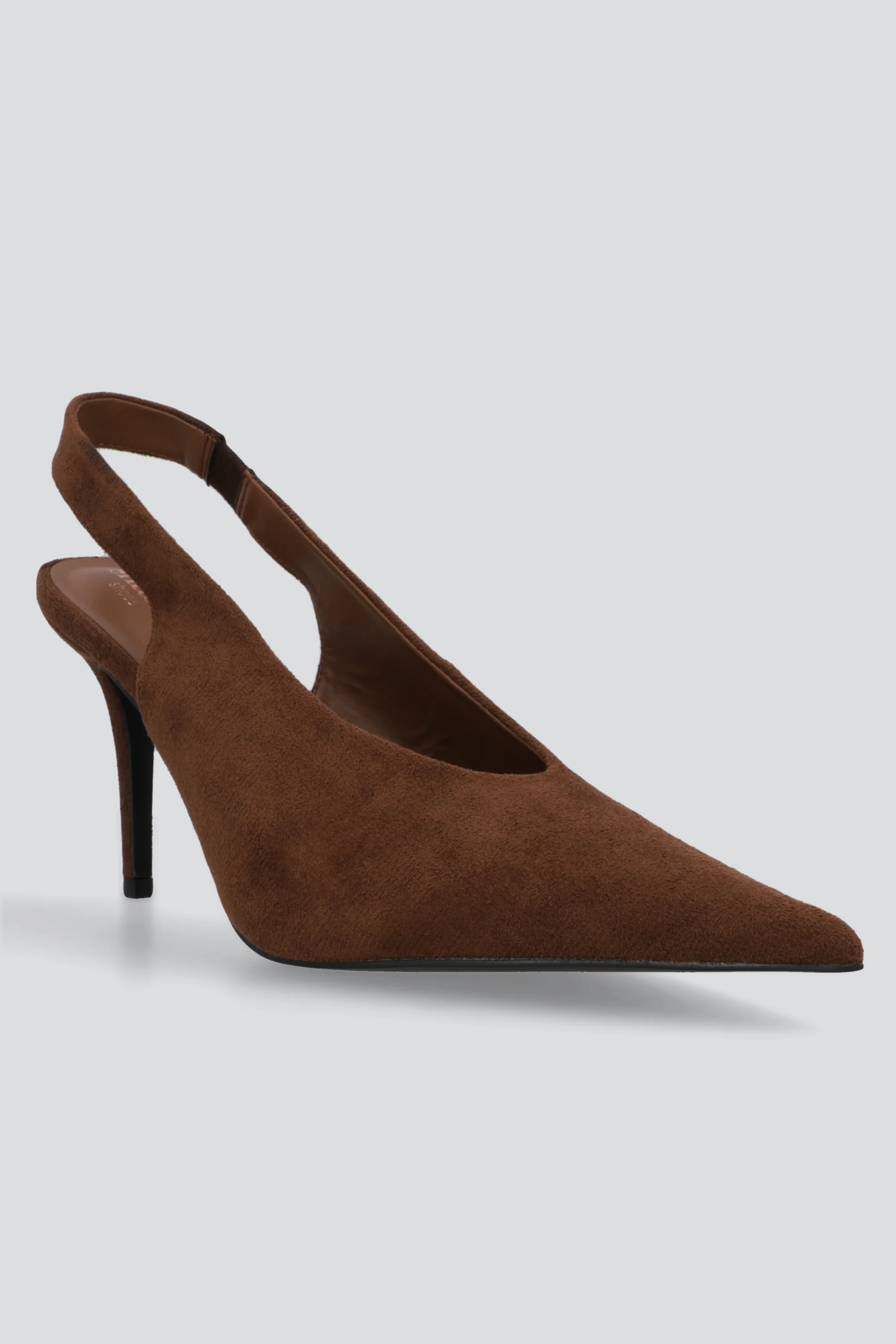 Tacon puntal slingback cerrado gamuza - Image 4