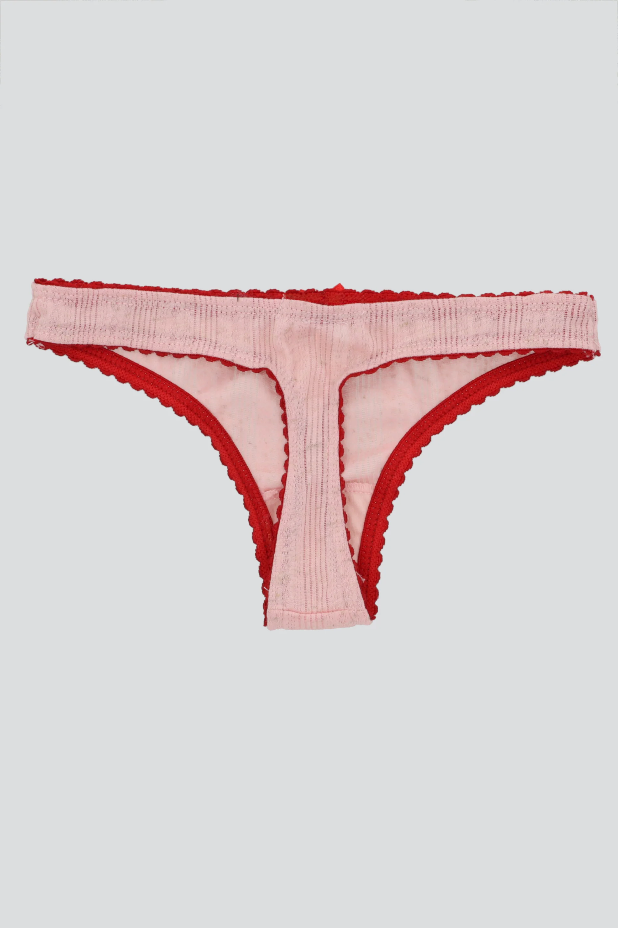 Tanga detalle tela rombos contraste - Image 2