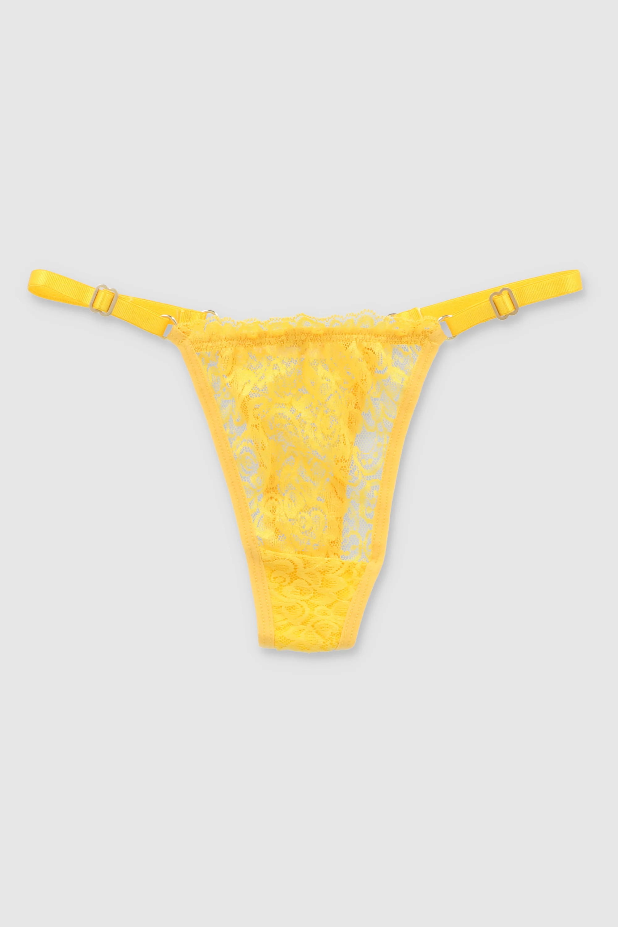 Tanga encaje cintura ajuste