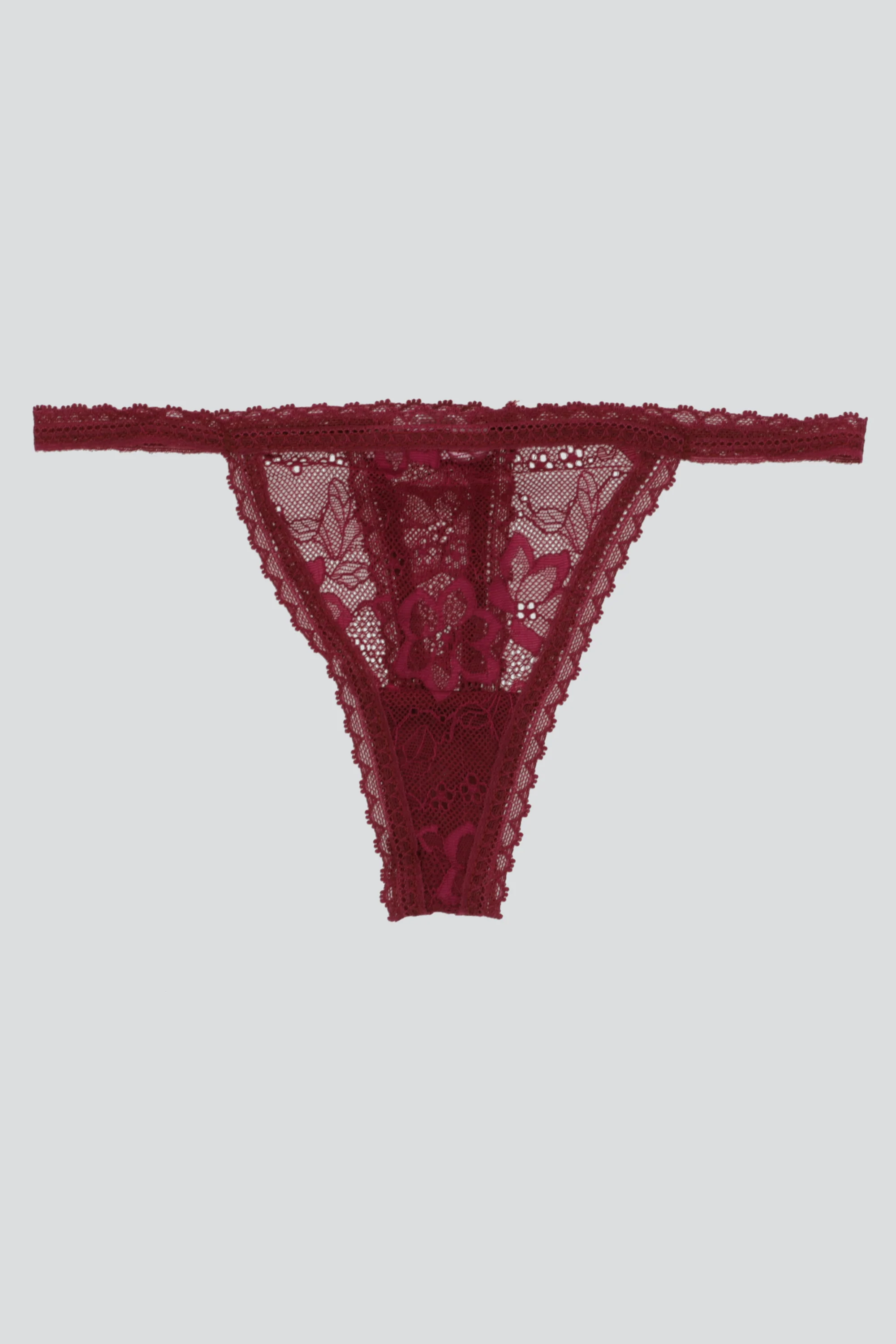 Tanga full encaje tiras