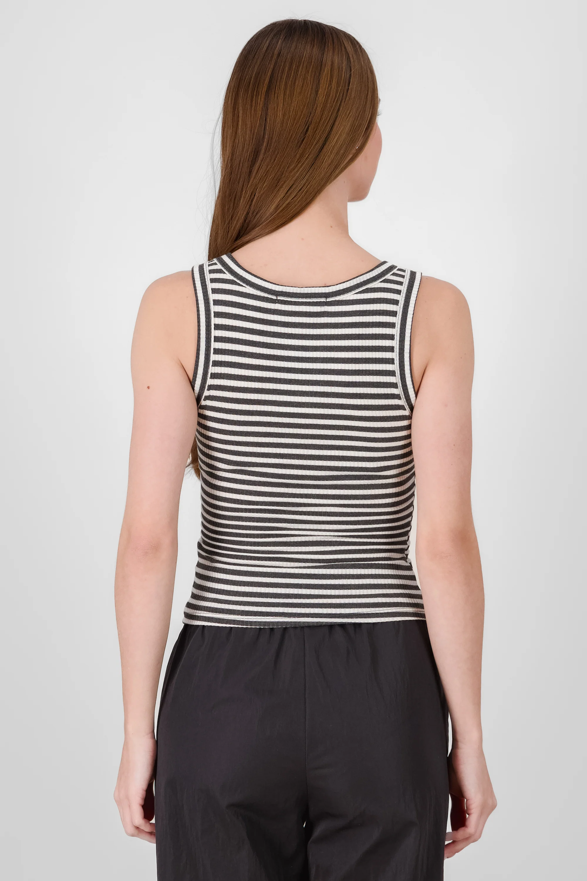 Tank top cuello redondo rayas - Image 4