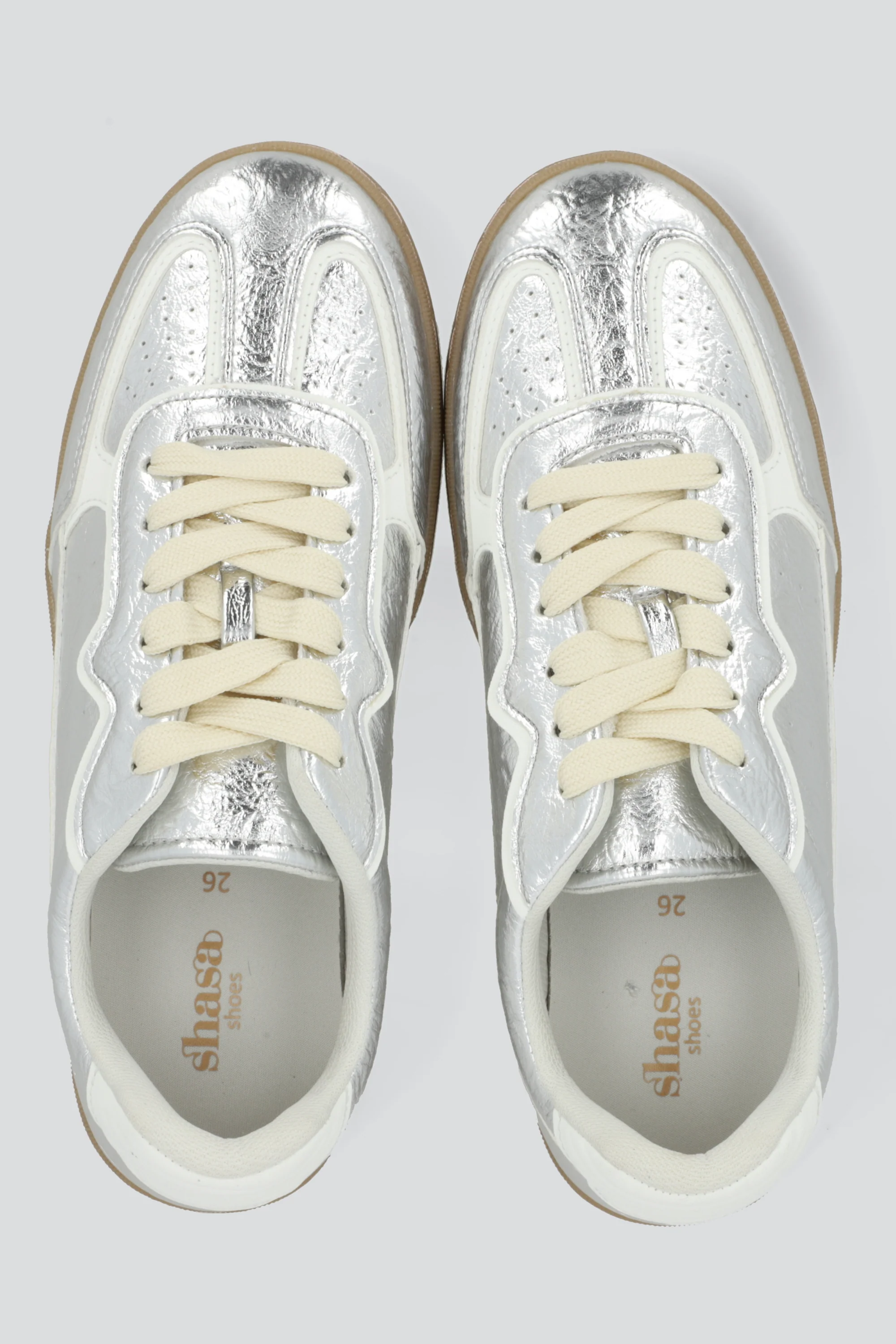 Tenis casual metalico separaciones - Image 3
