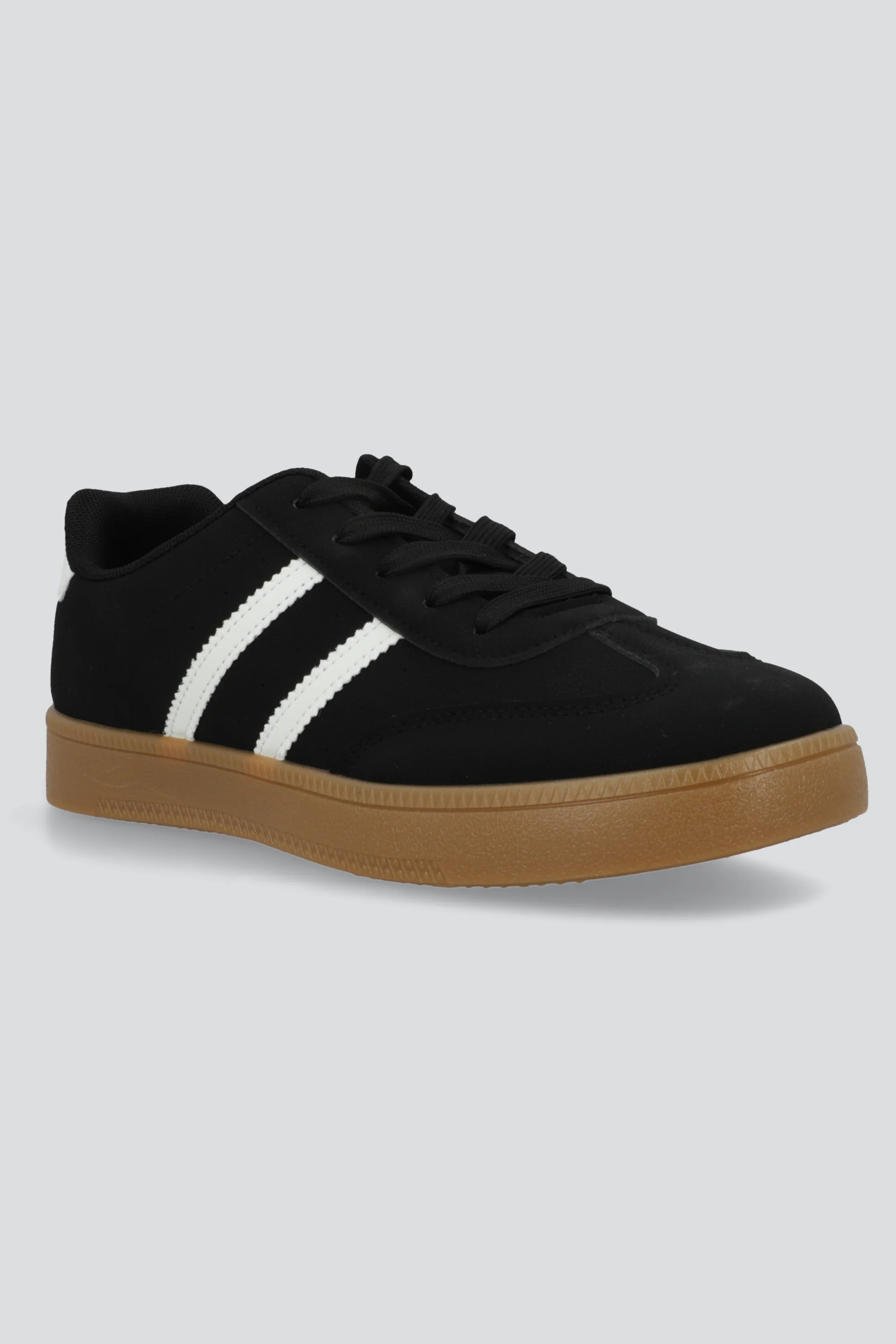 Tenis casual rayas punta suede - Image 4