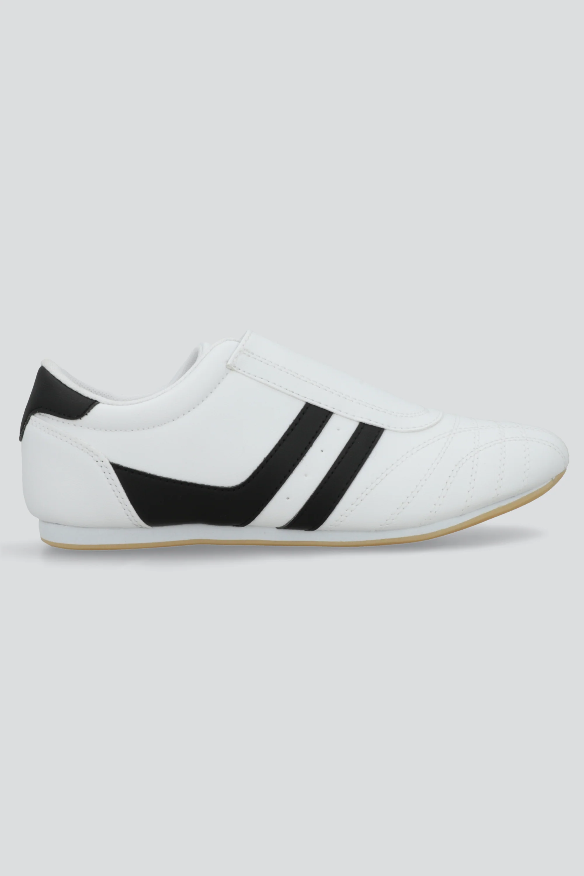 Tenis dos lineas sin lengueta