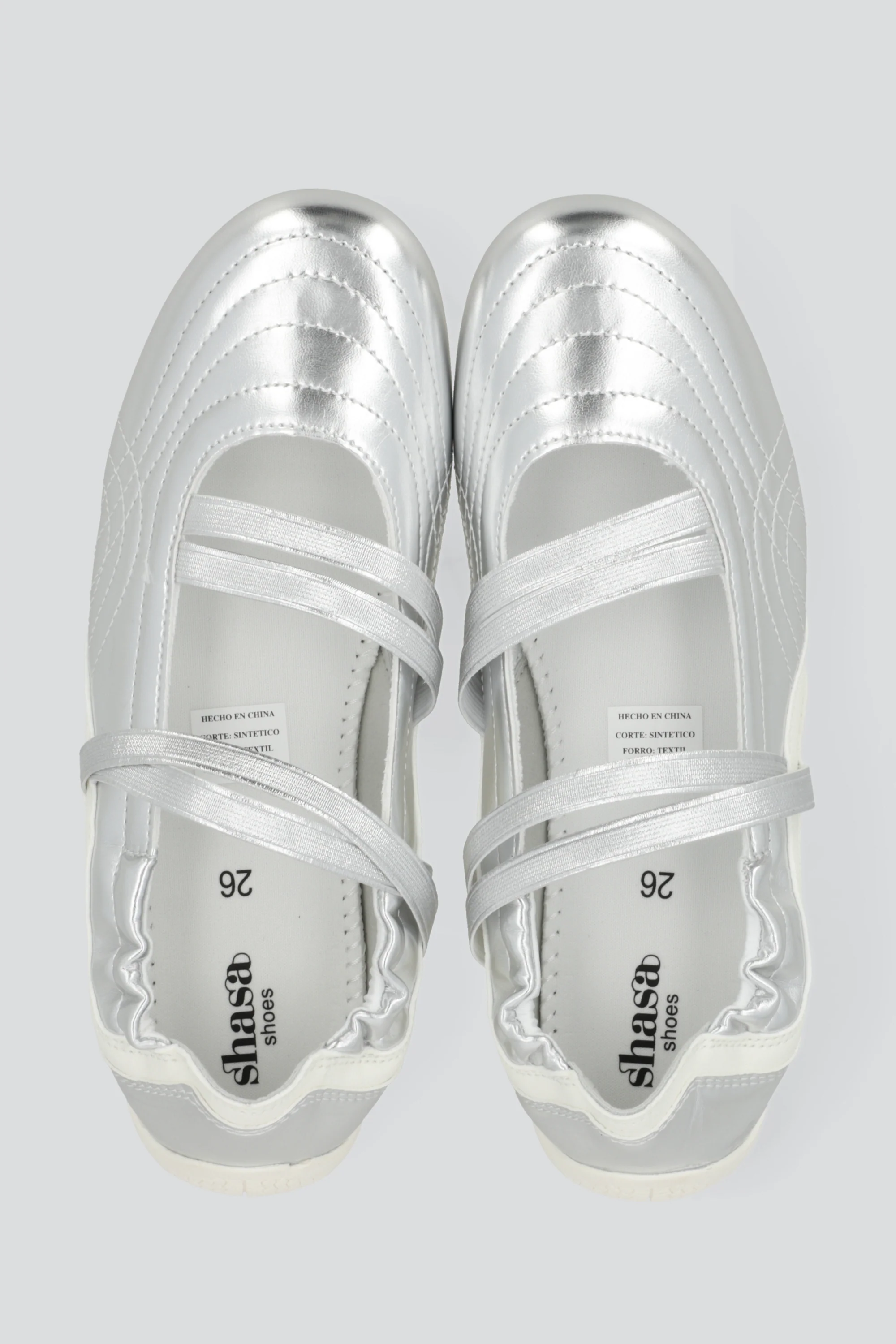 Tenis flat tiras elasticas - Image 3
