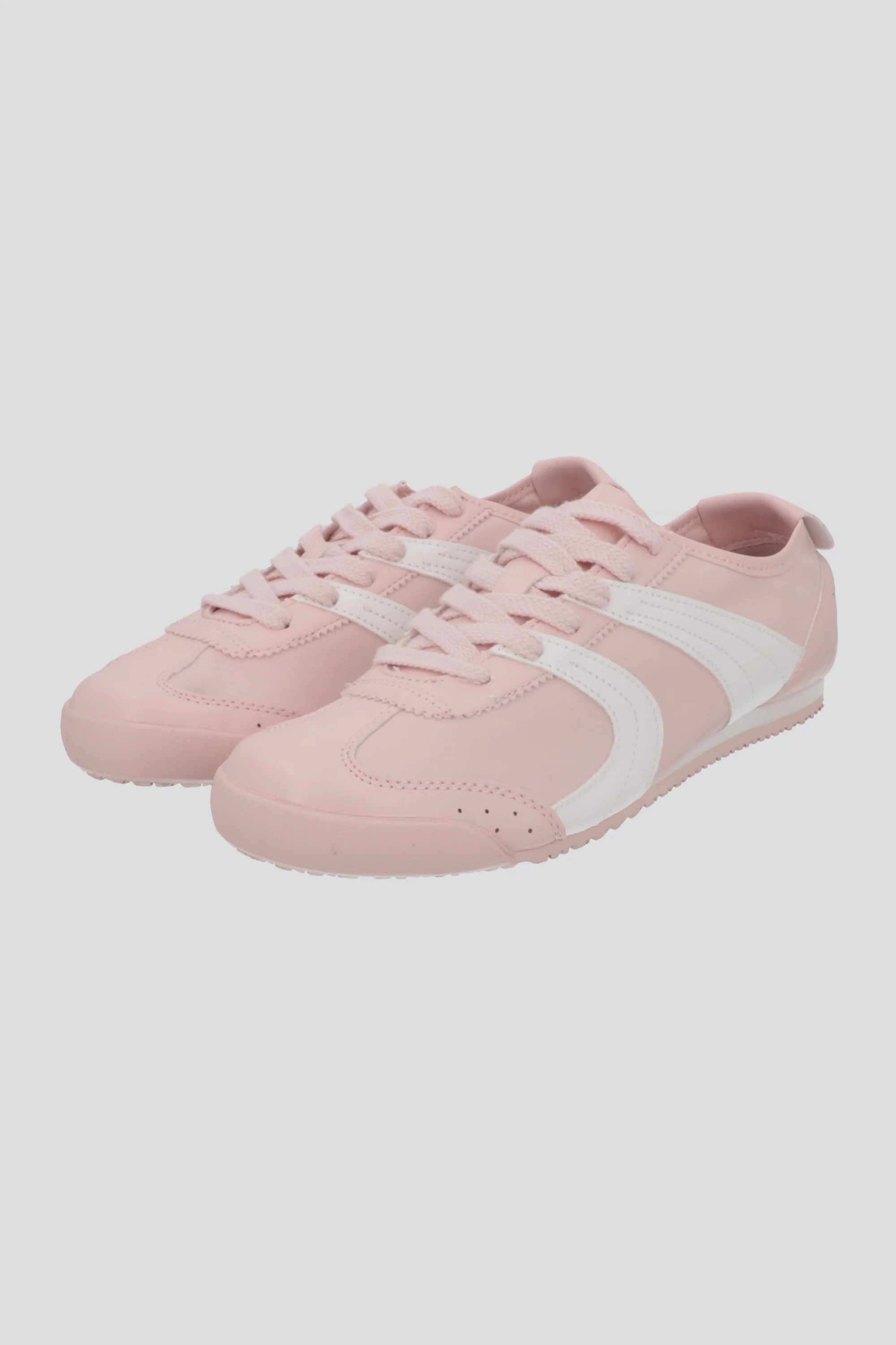 Tenis suela delgada monocolor ondas