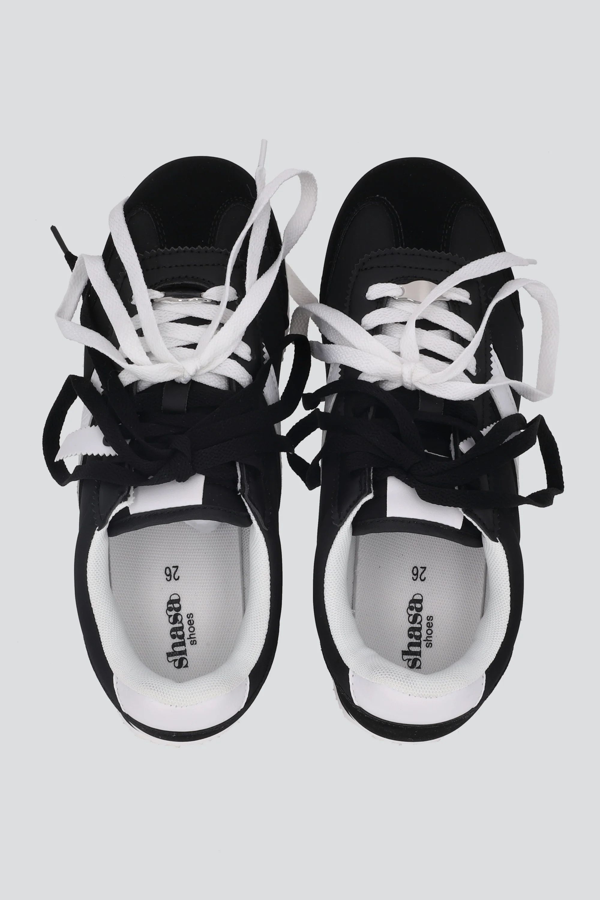 Tenis vintage raya diagonal contrastes - Image 2