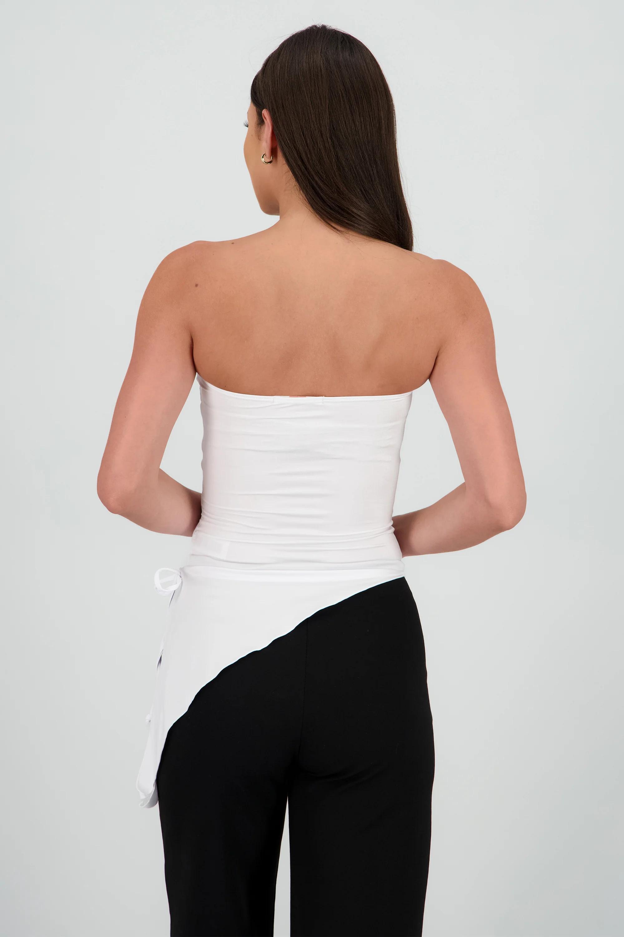 Top asimetrico liso - Image 4