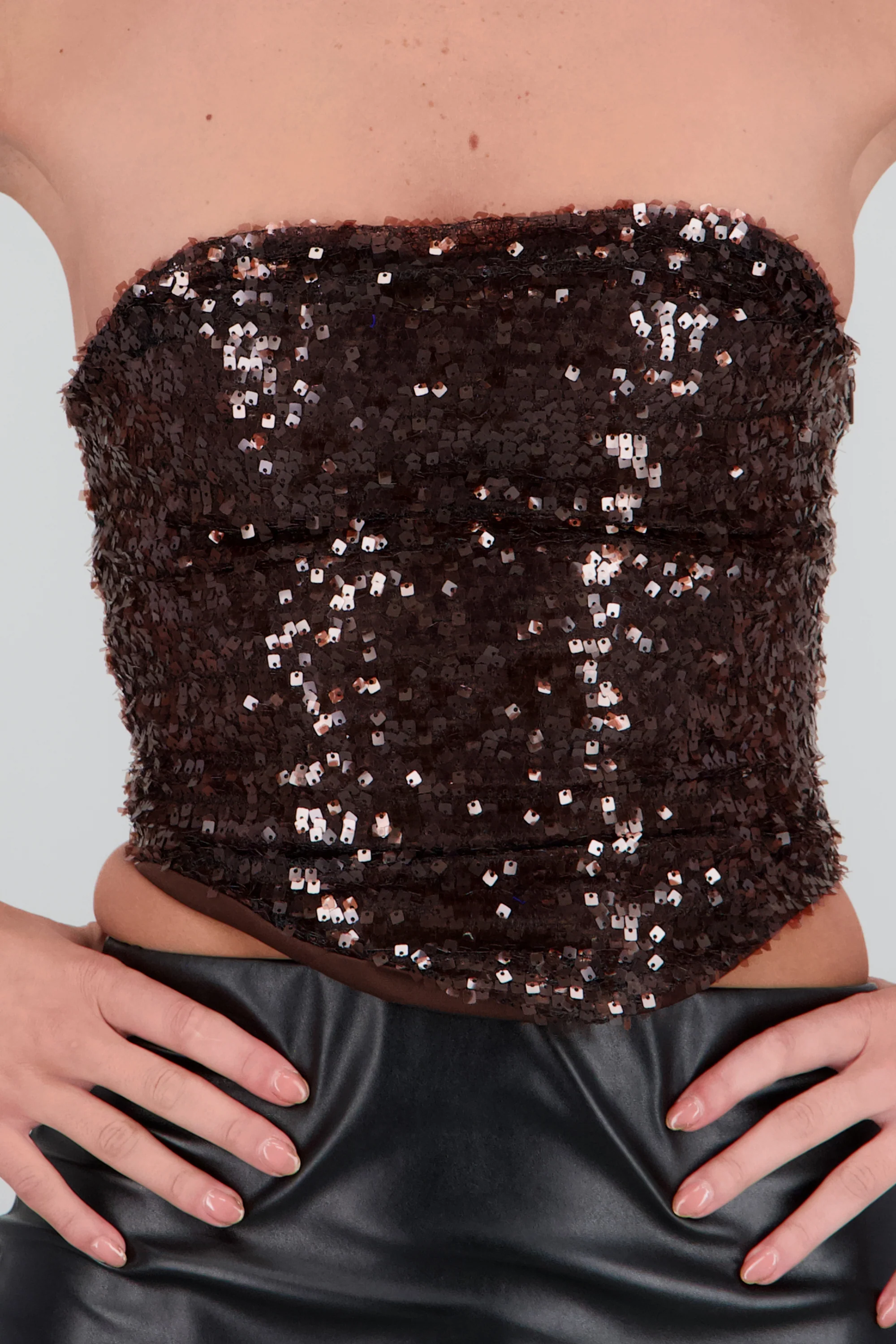 Top bandeau de lentejuelas - Image 5