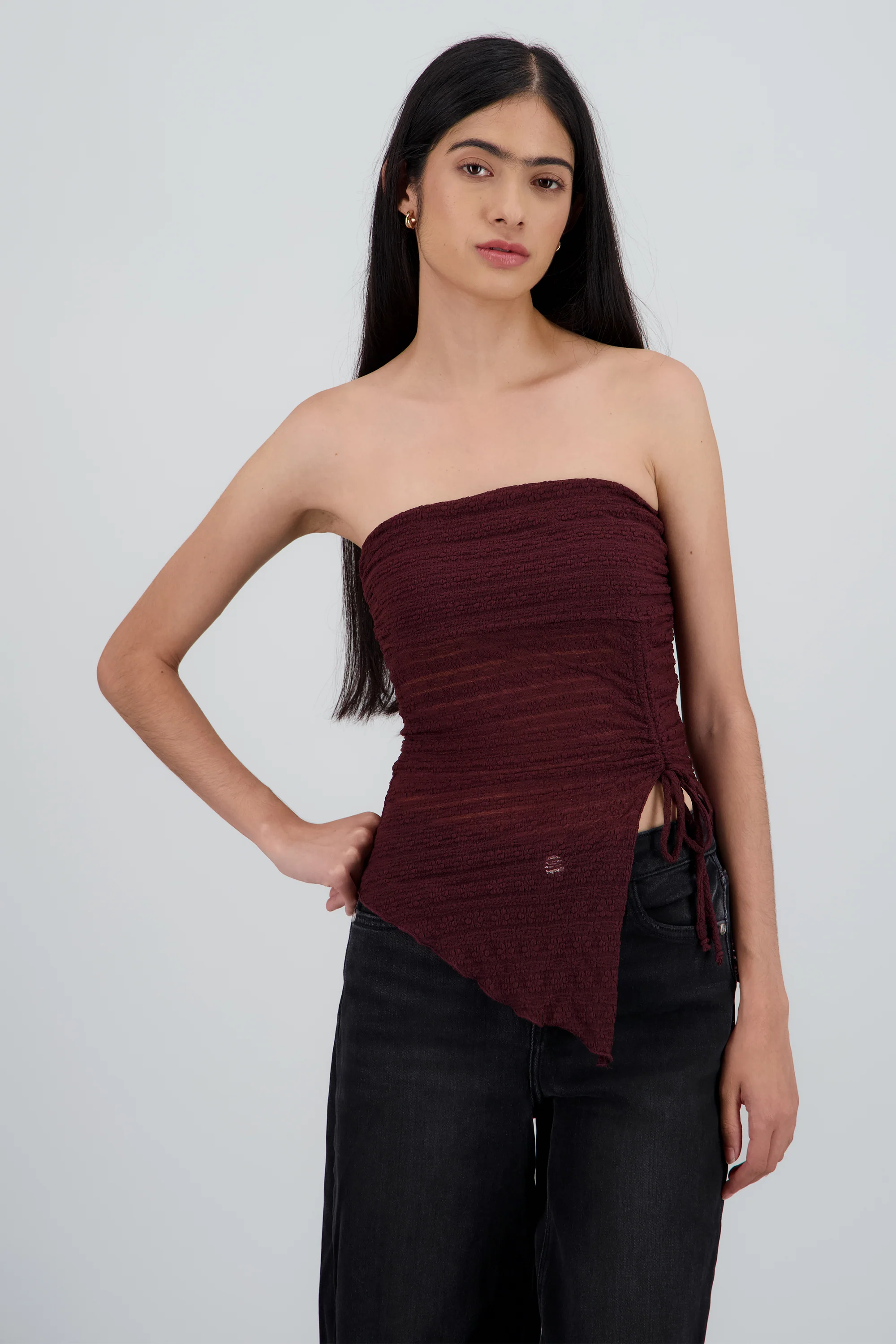 Top bandeau encaje