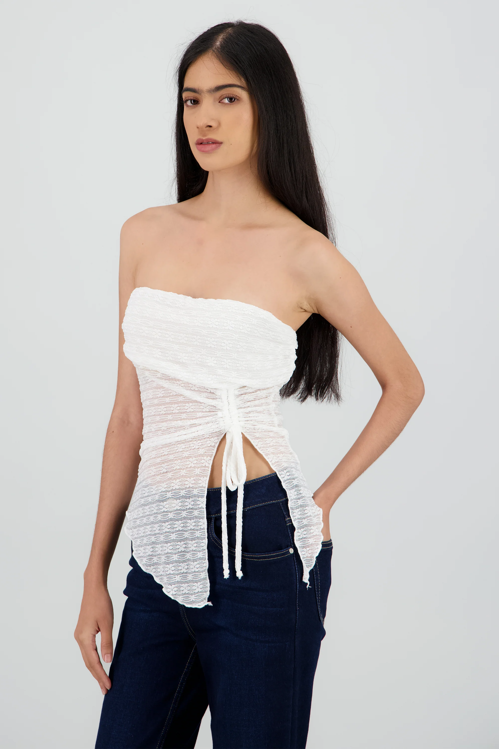 Top bandeau encaje - Image 3