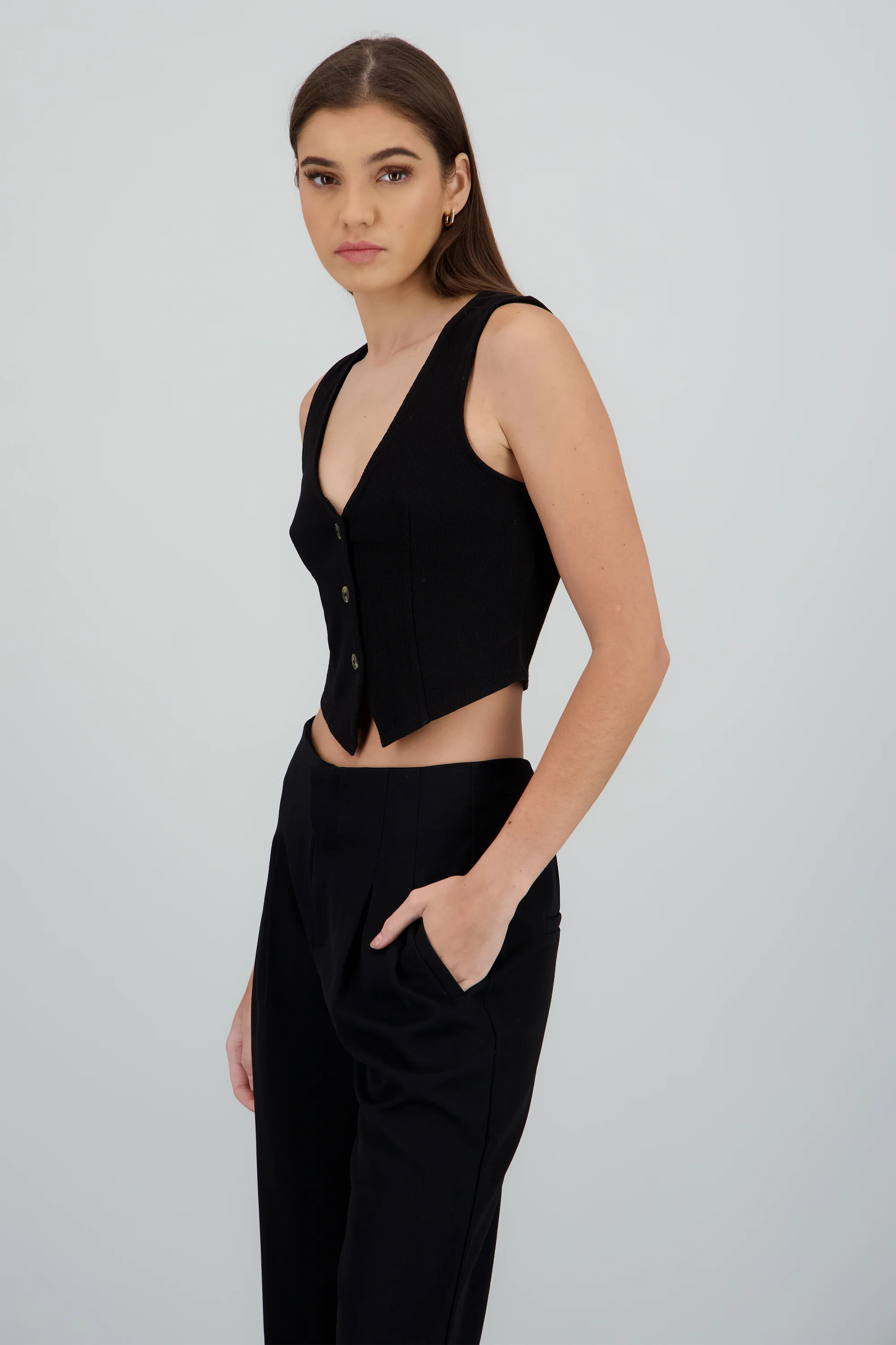 Top chaleco rib - Image 3