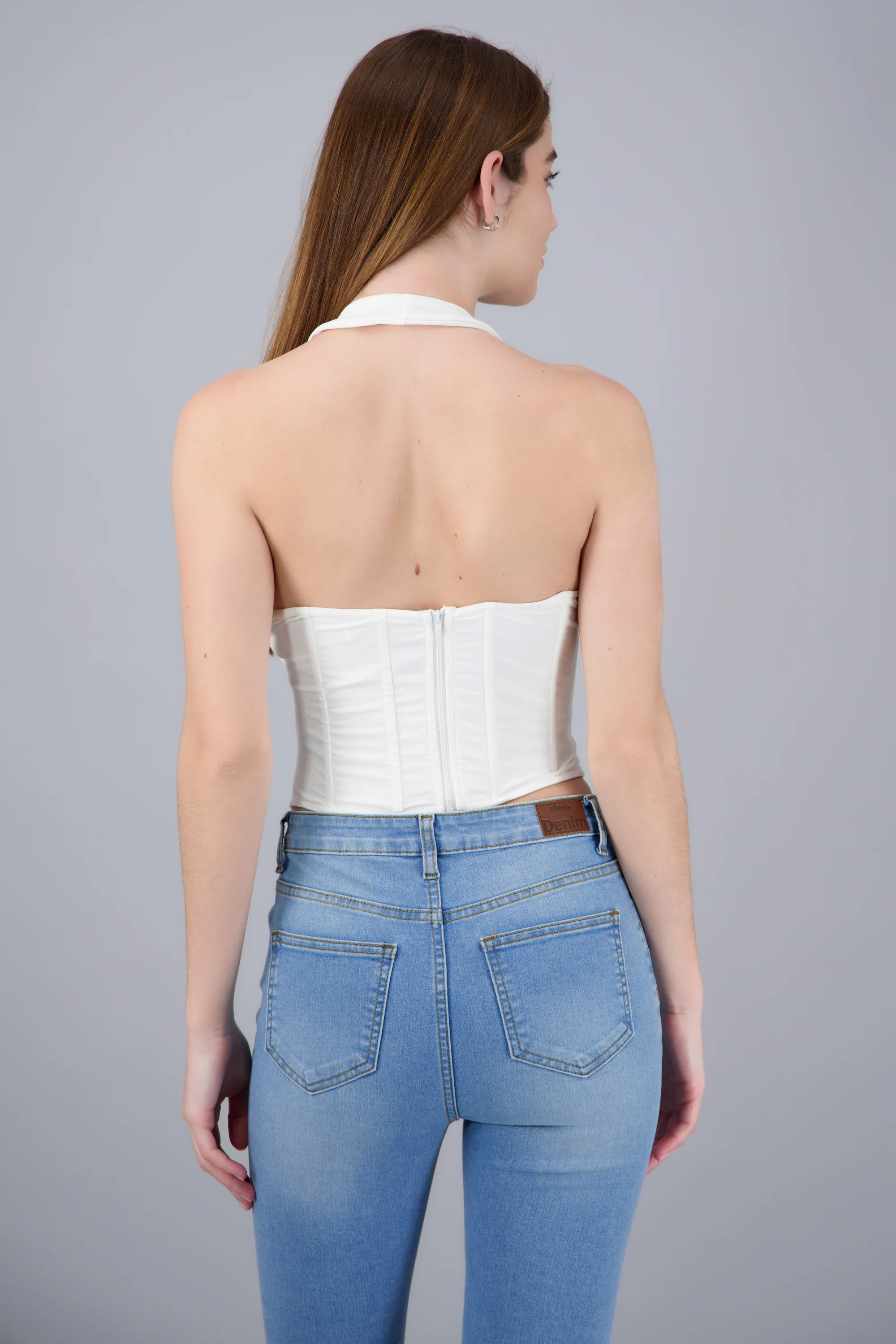 Top corset halter con varillas - Image 4