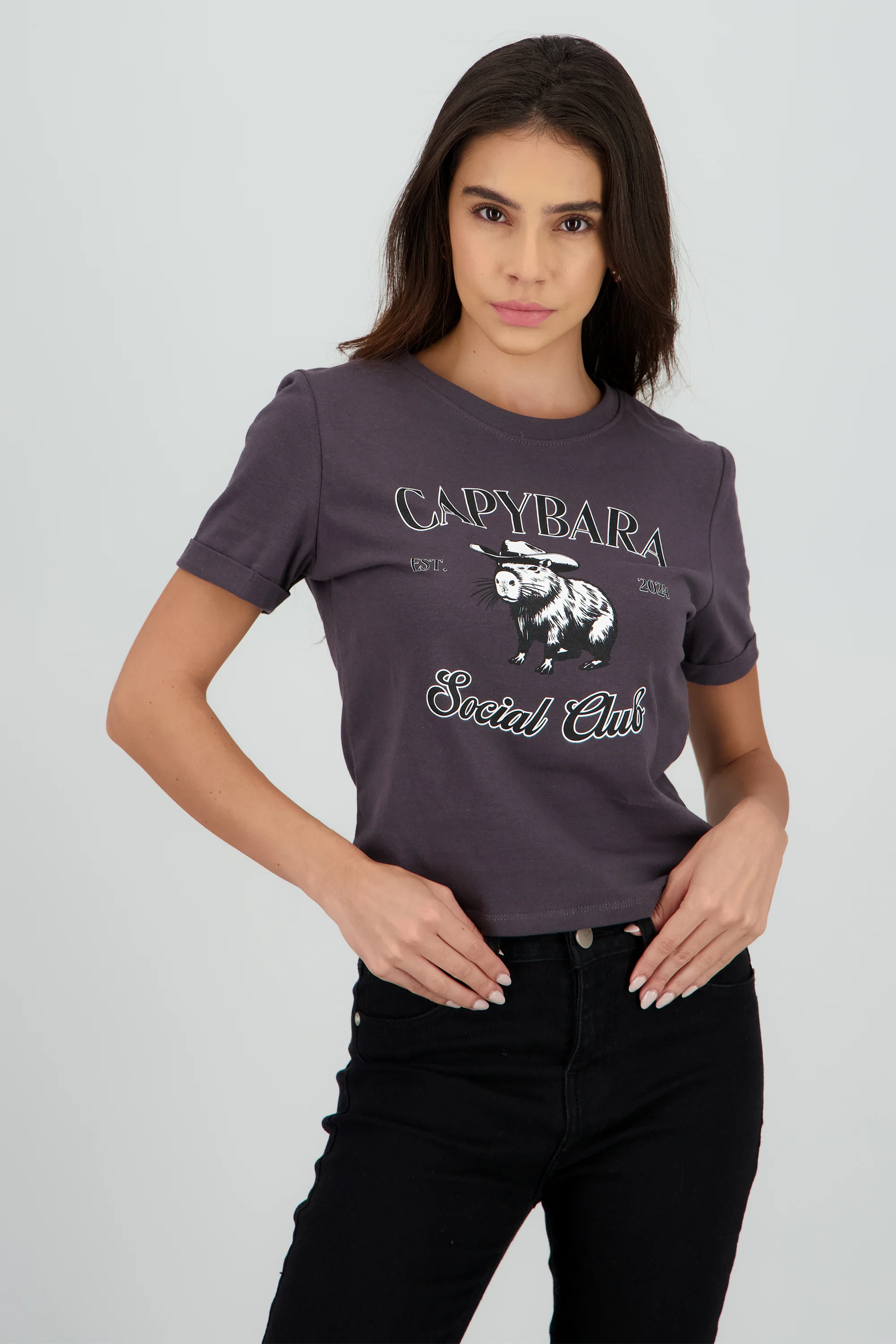 Top crop capybara vaquero