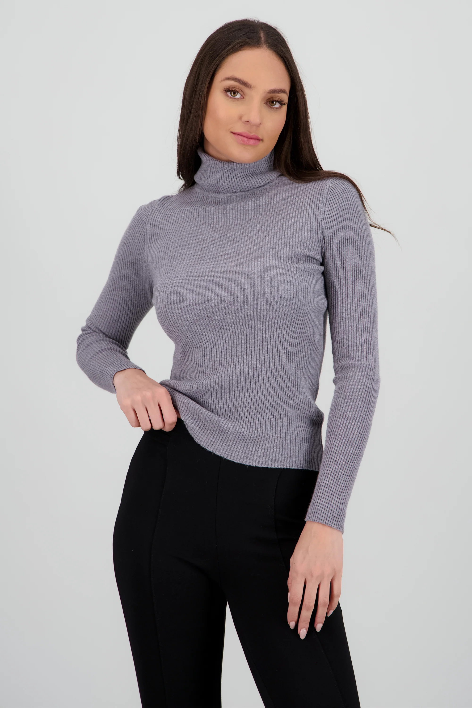 Top cuello alto manga larga - Image 2