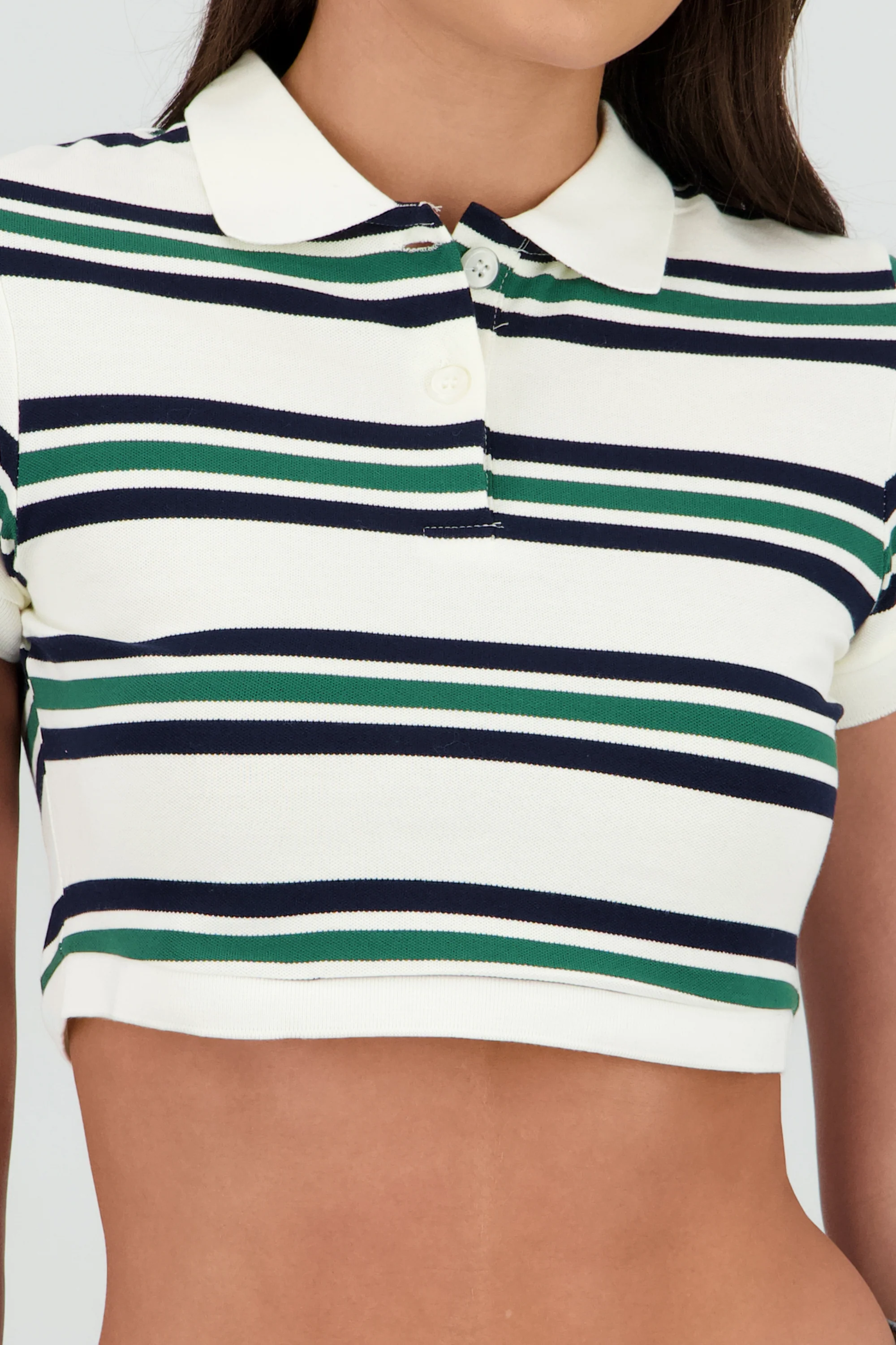 Top cuello polo rayas - Image 5