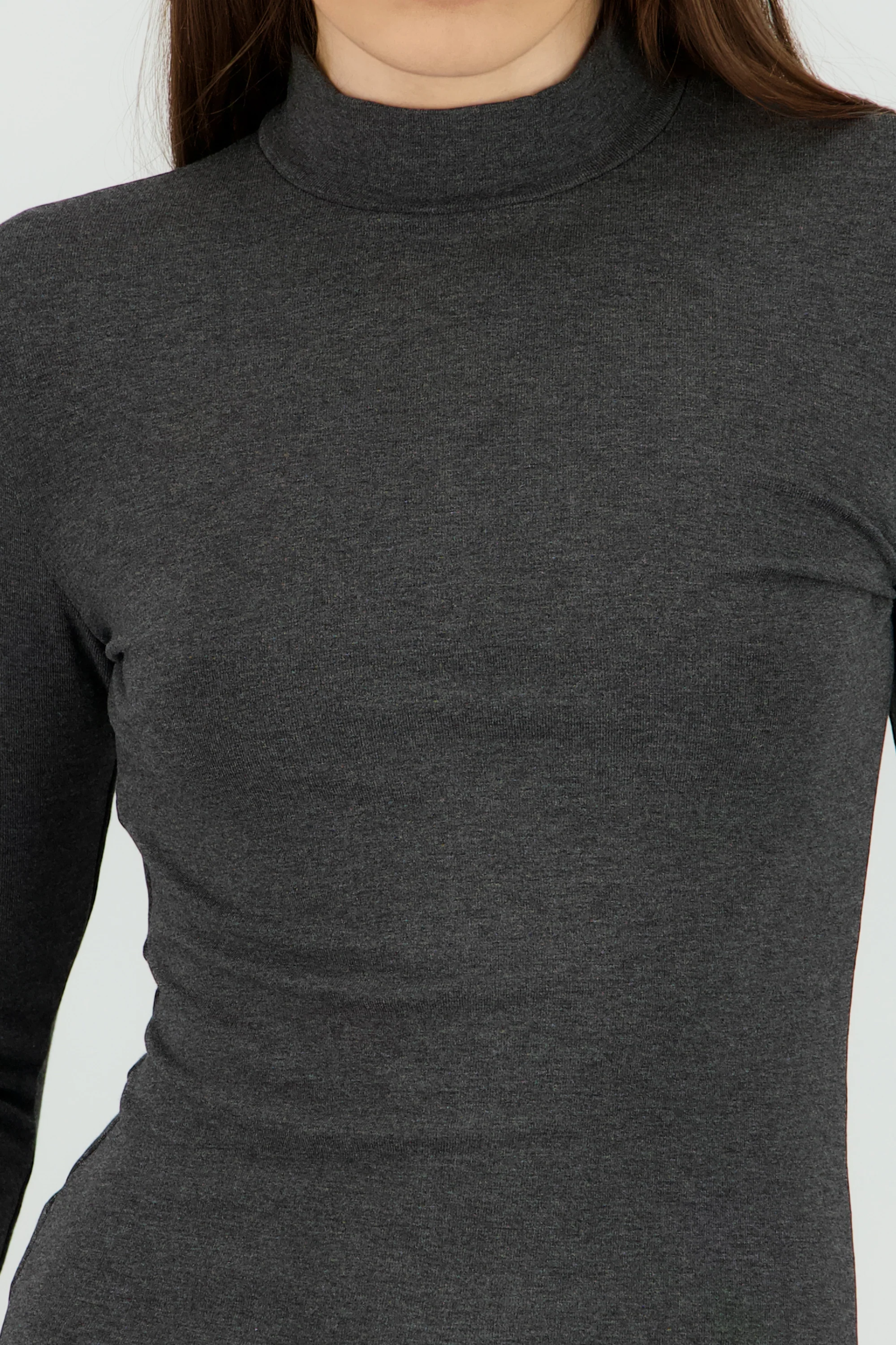 Top de manga larga con cuello alto - Image 5