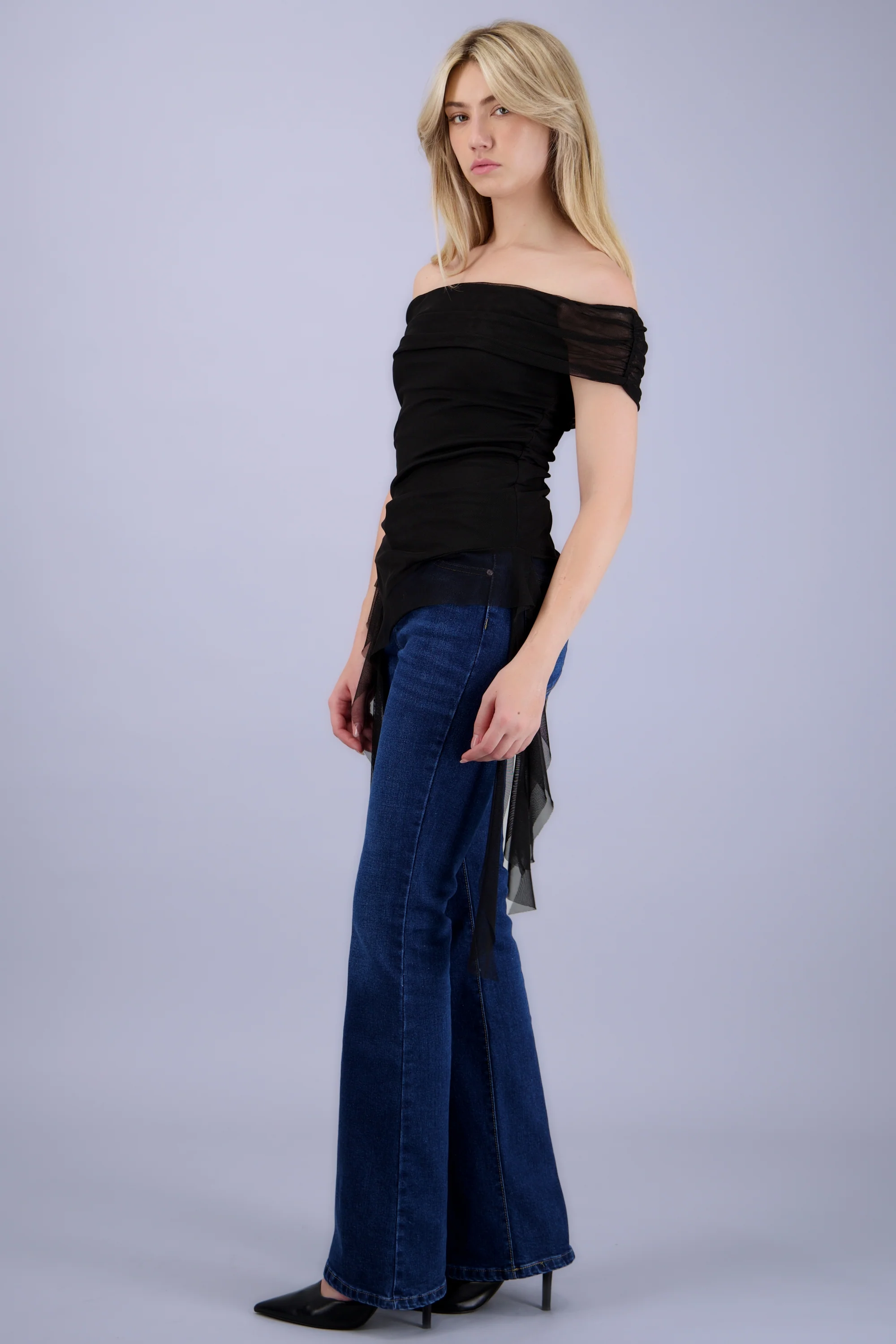 Top de mesh off shoulder - Image 3