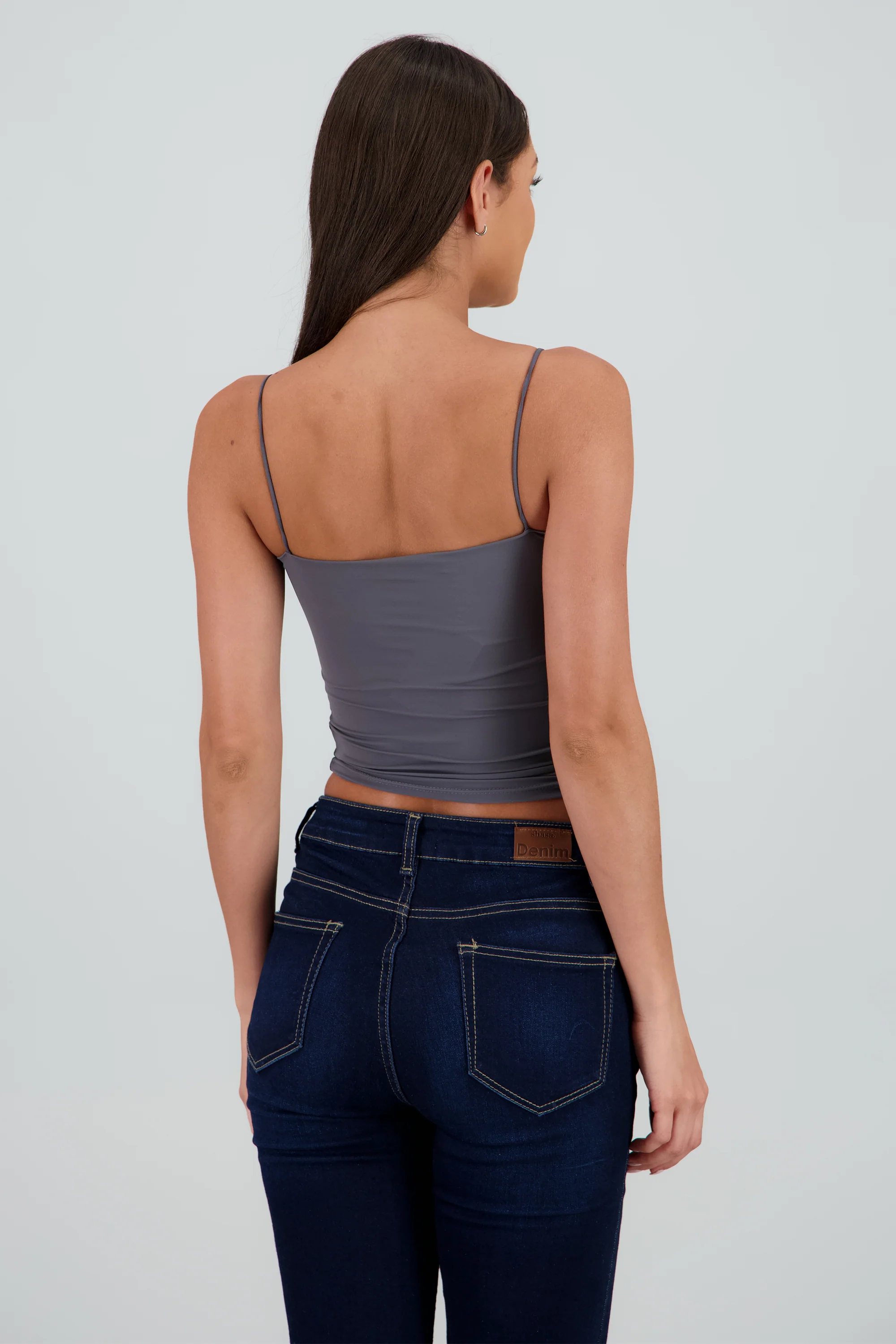 Top de tirantes con copas liso - Image 4