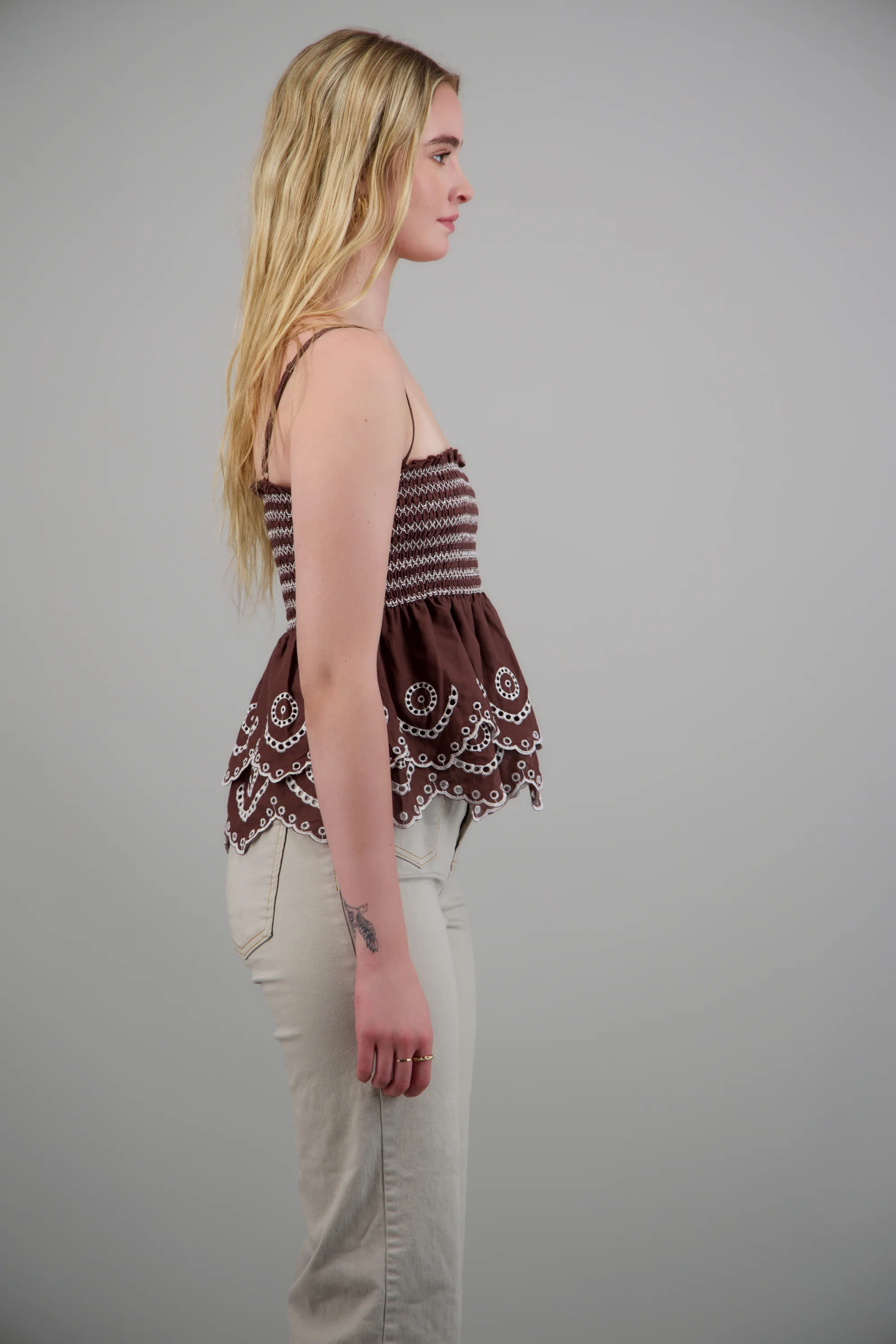 Top detalle mock eyelet - Image 3