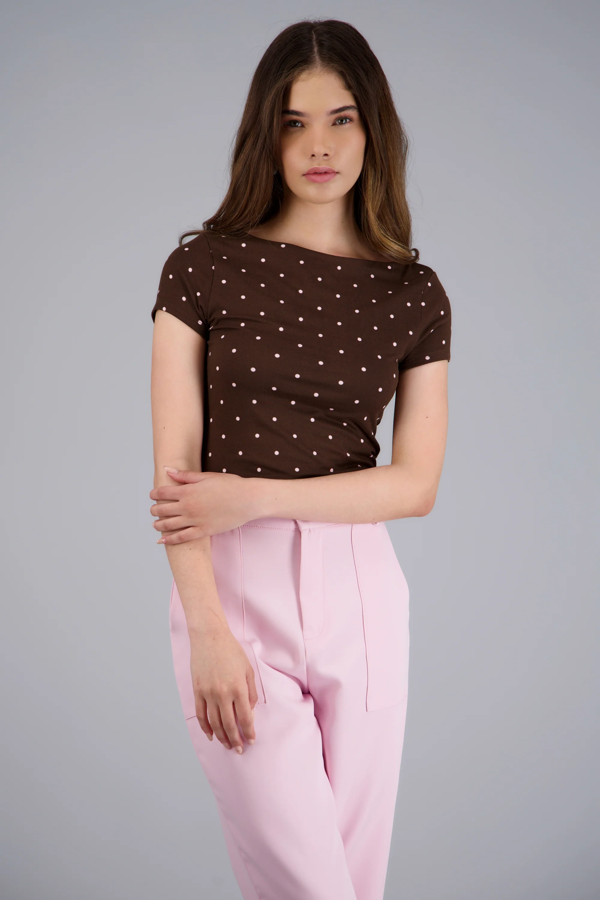 TOP ESCOTE BARCO POLKA DOT - Image 3