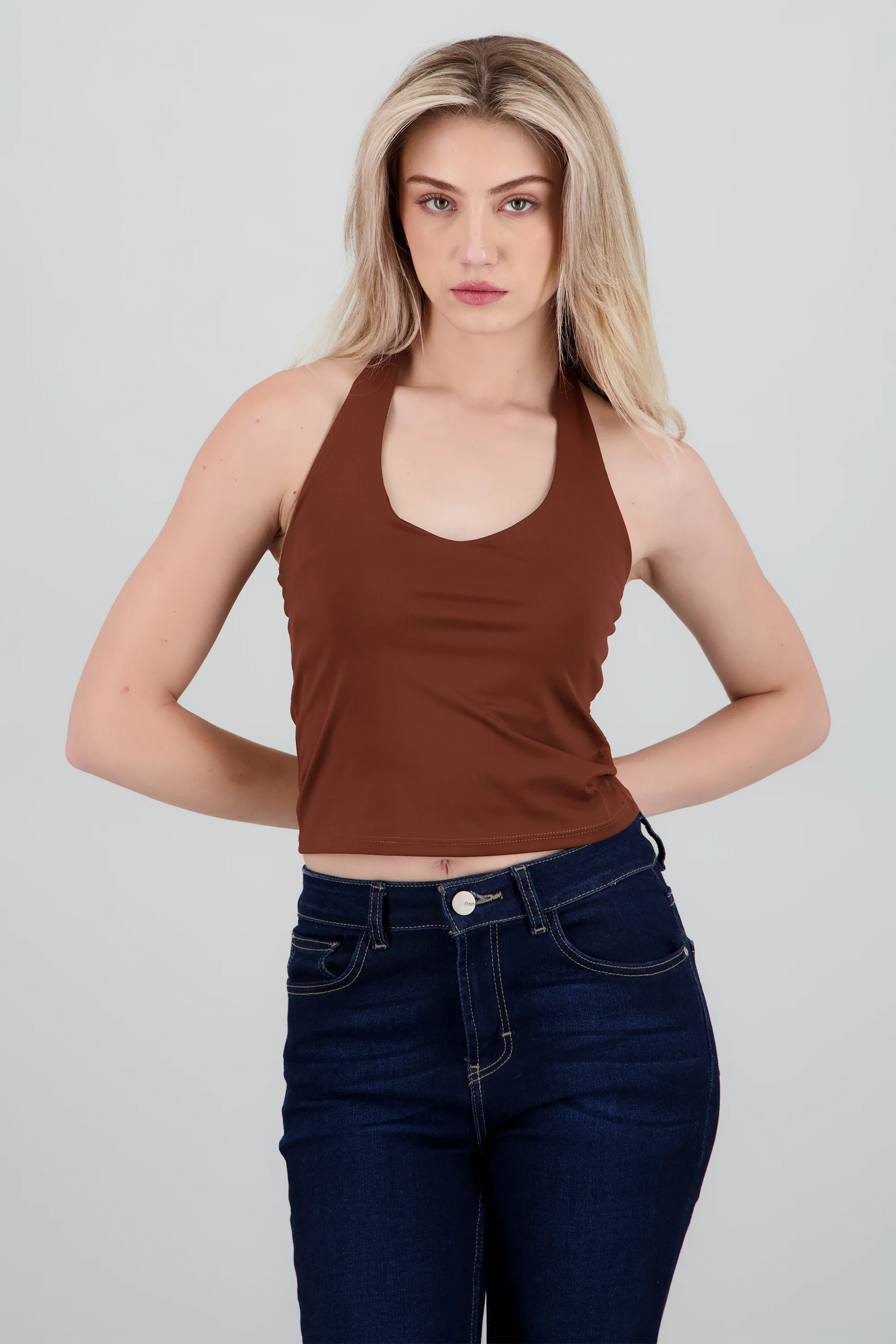 Top escote halter