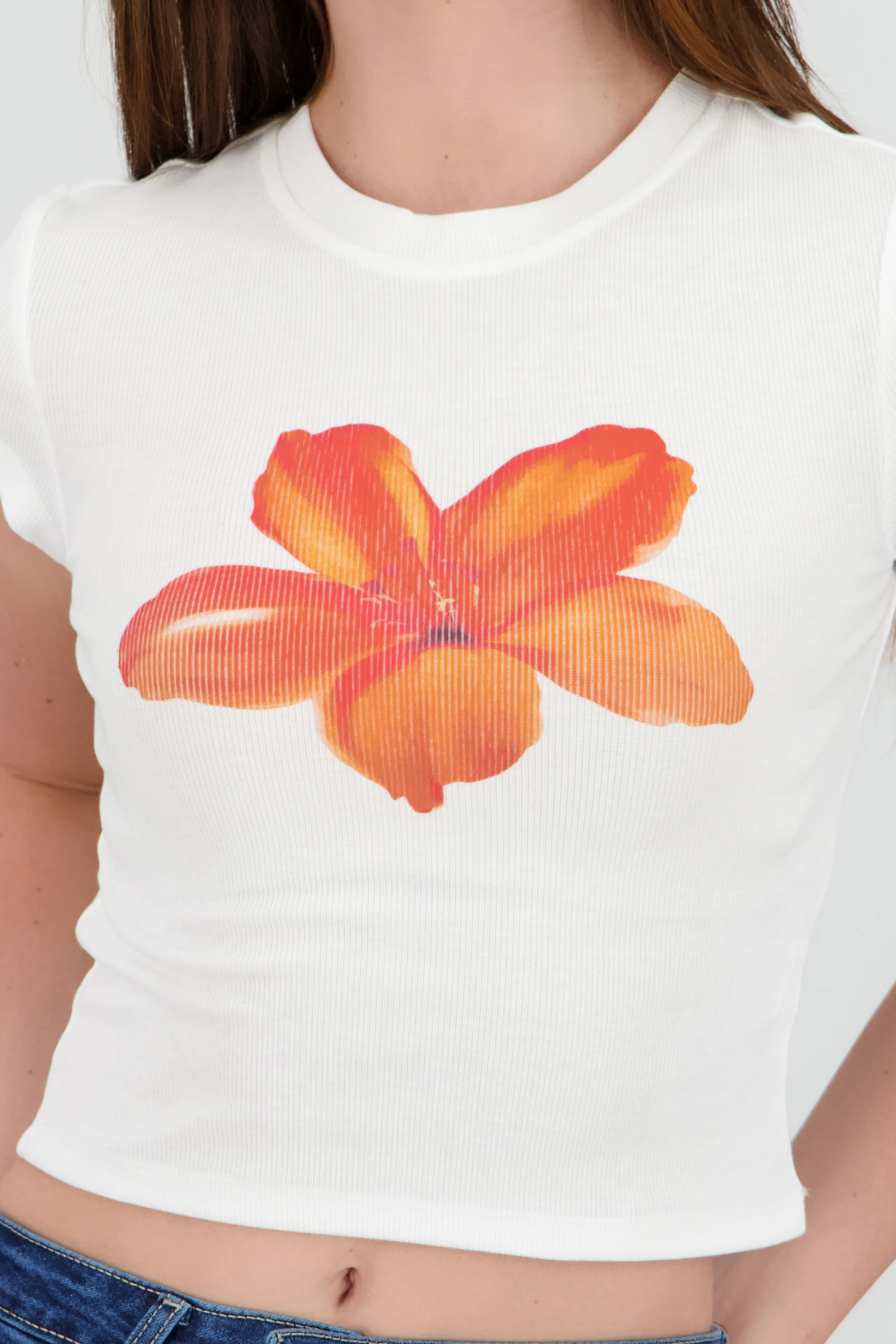 Top flor estampado - Image 5