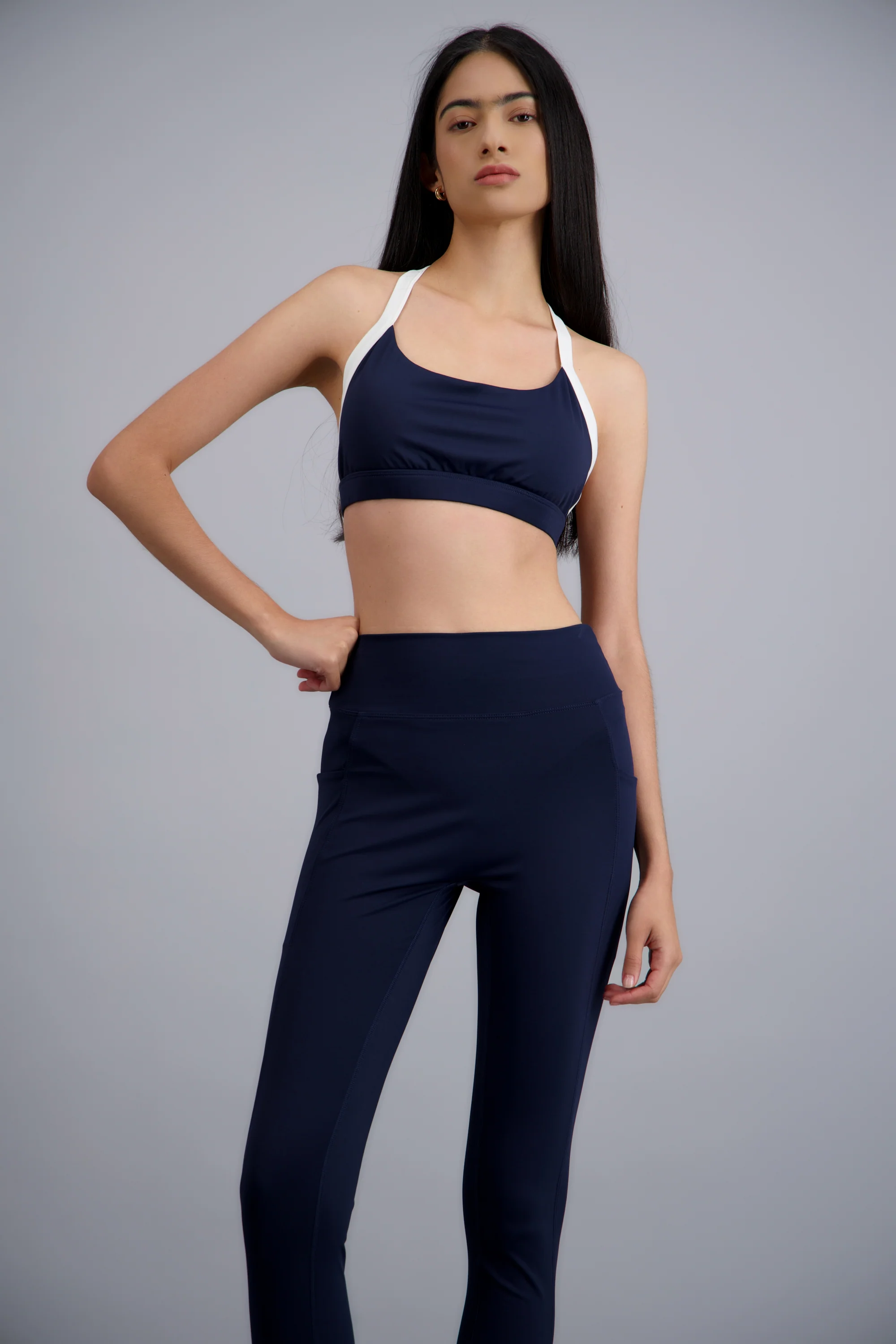 Top halter deportivo forrado copas