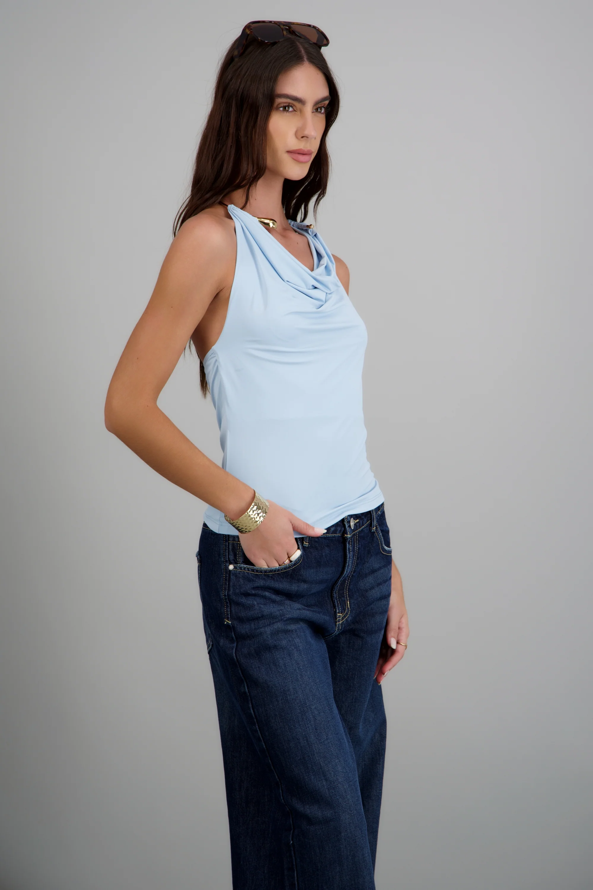 Top halter detalle collar - Image 3