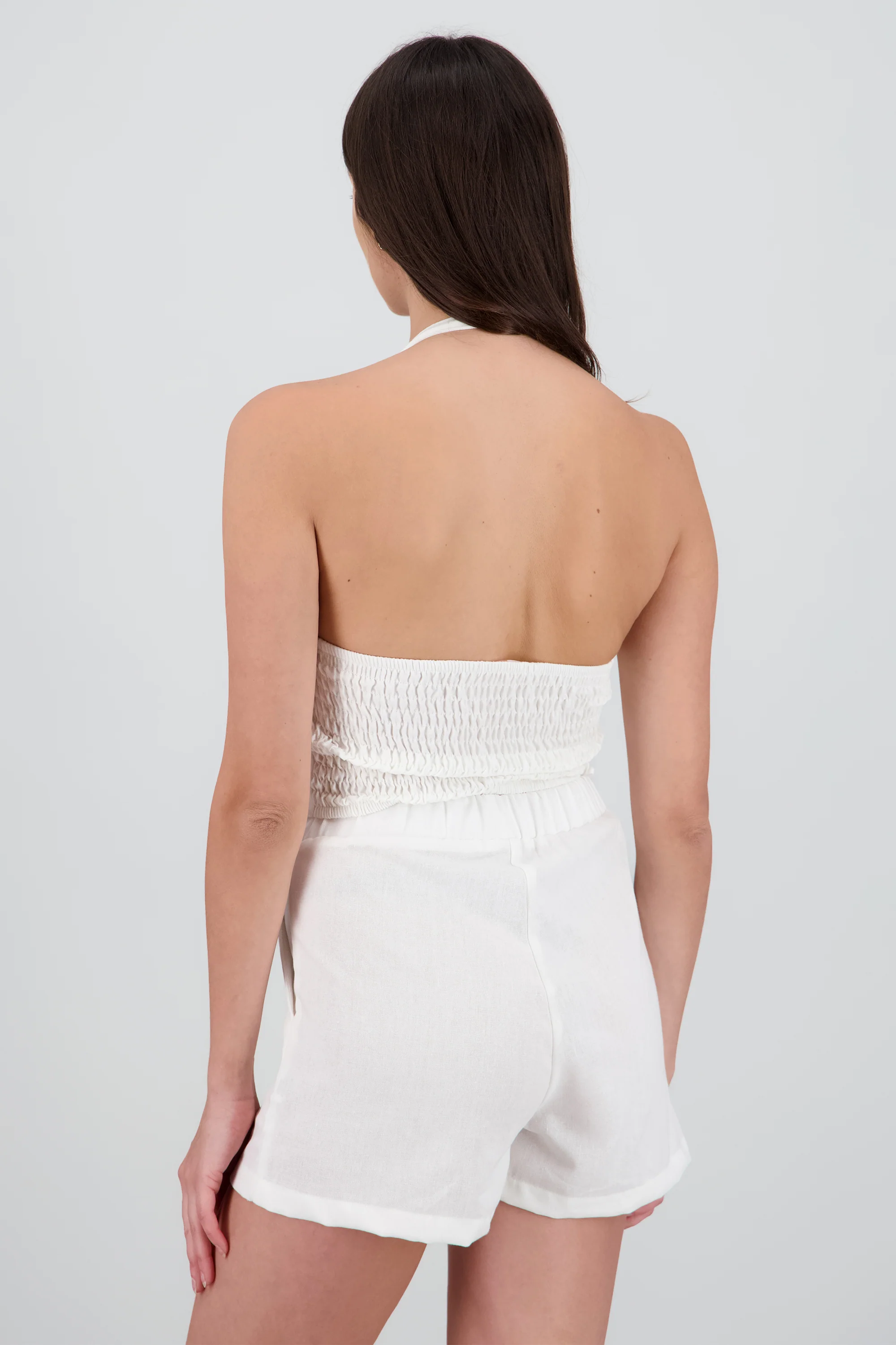 Top halter escote cascada - Image 4