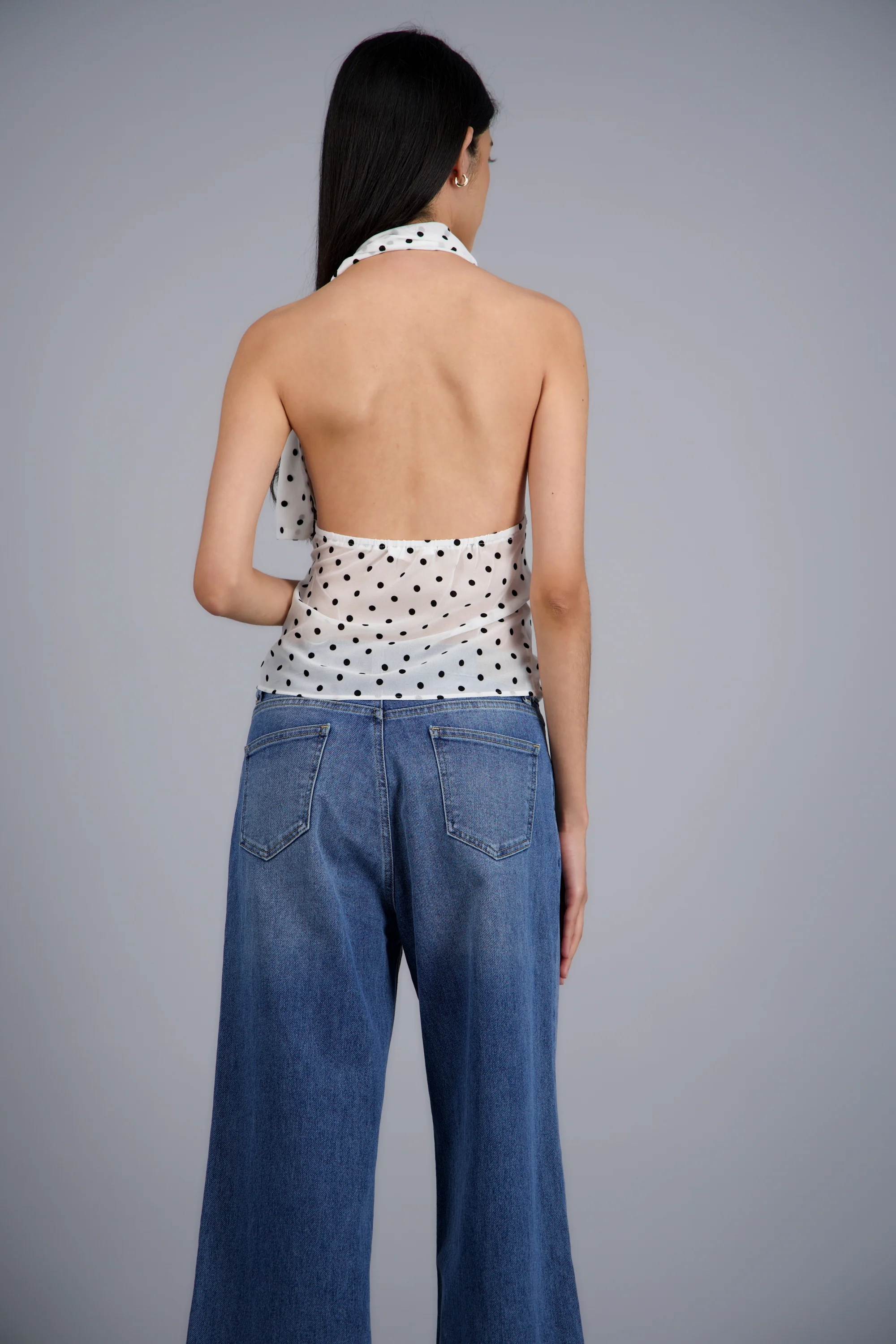 Top halter mini polka dots - Image 4