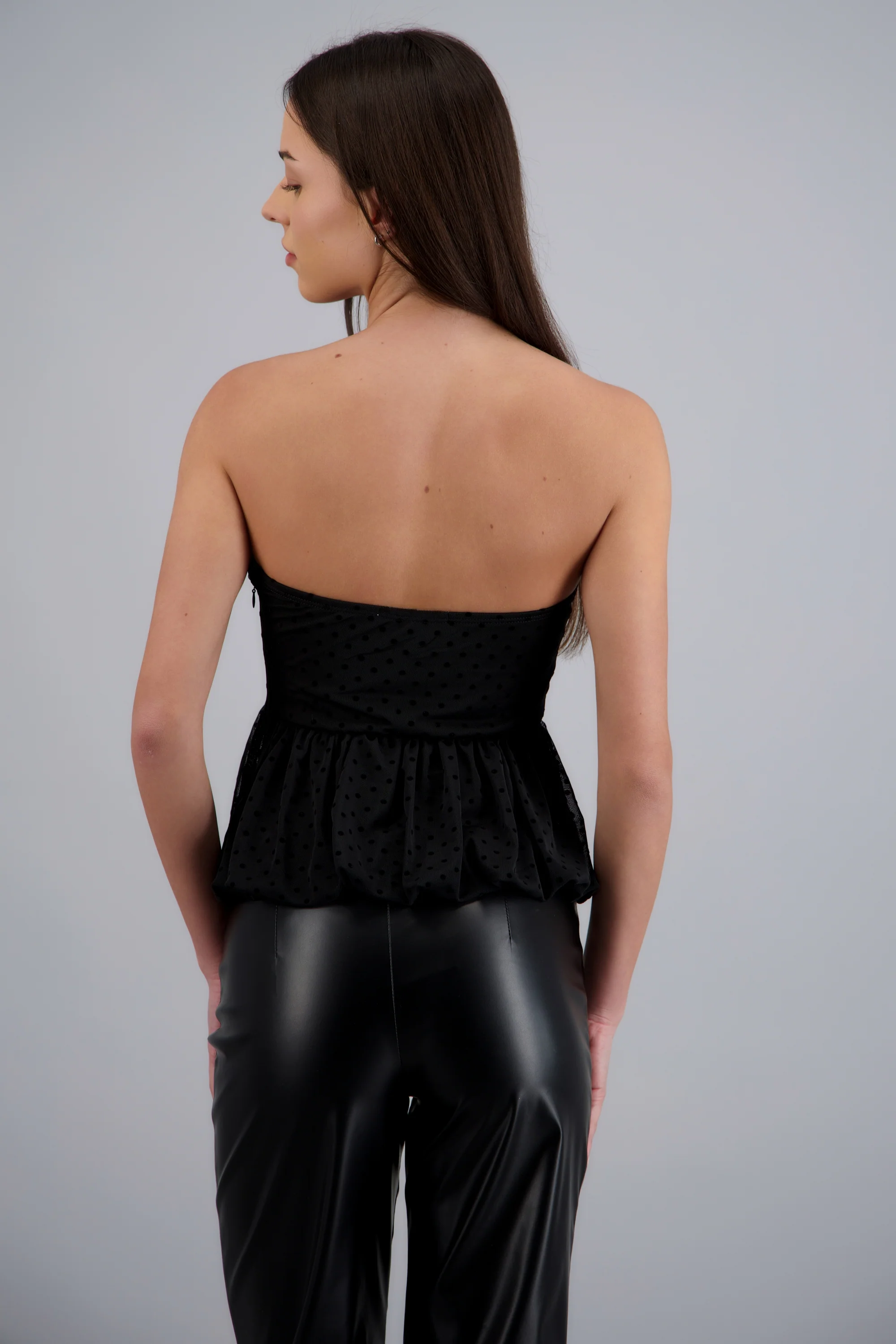 Top lunares peplum - Image 4