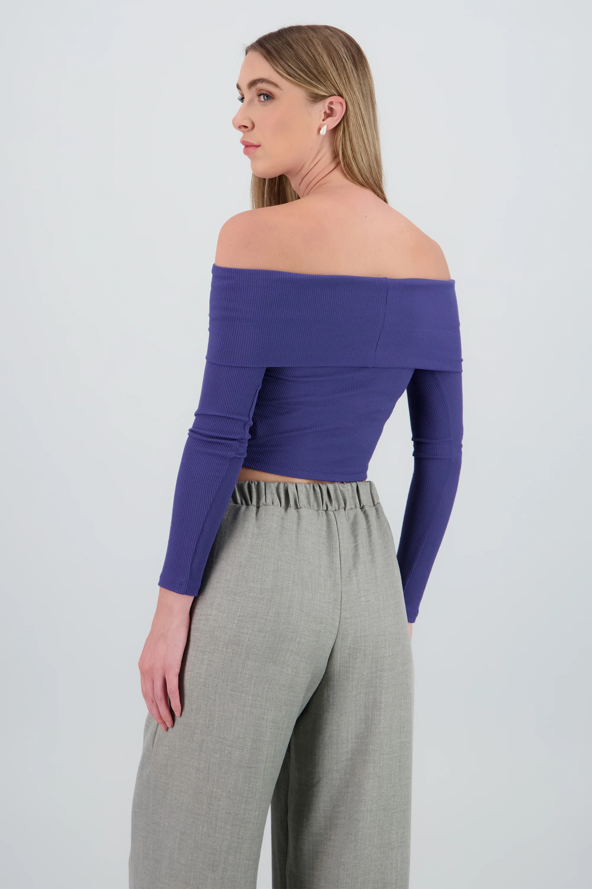TOP OFF SHOULDER M/L RIB - Image 4