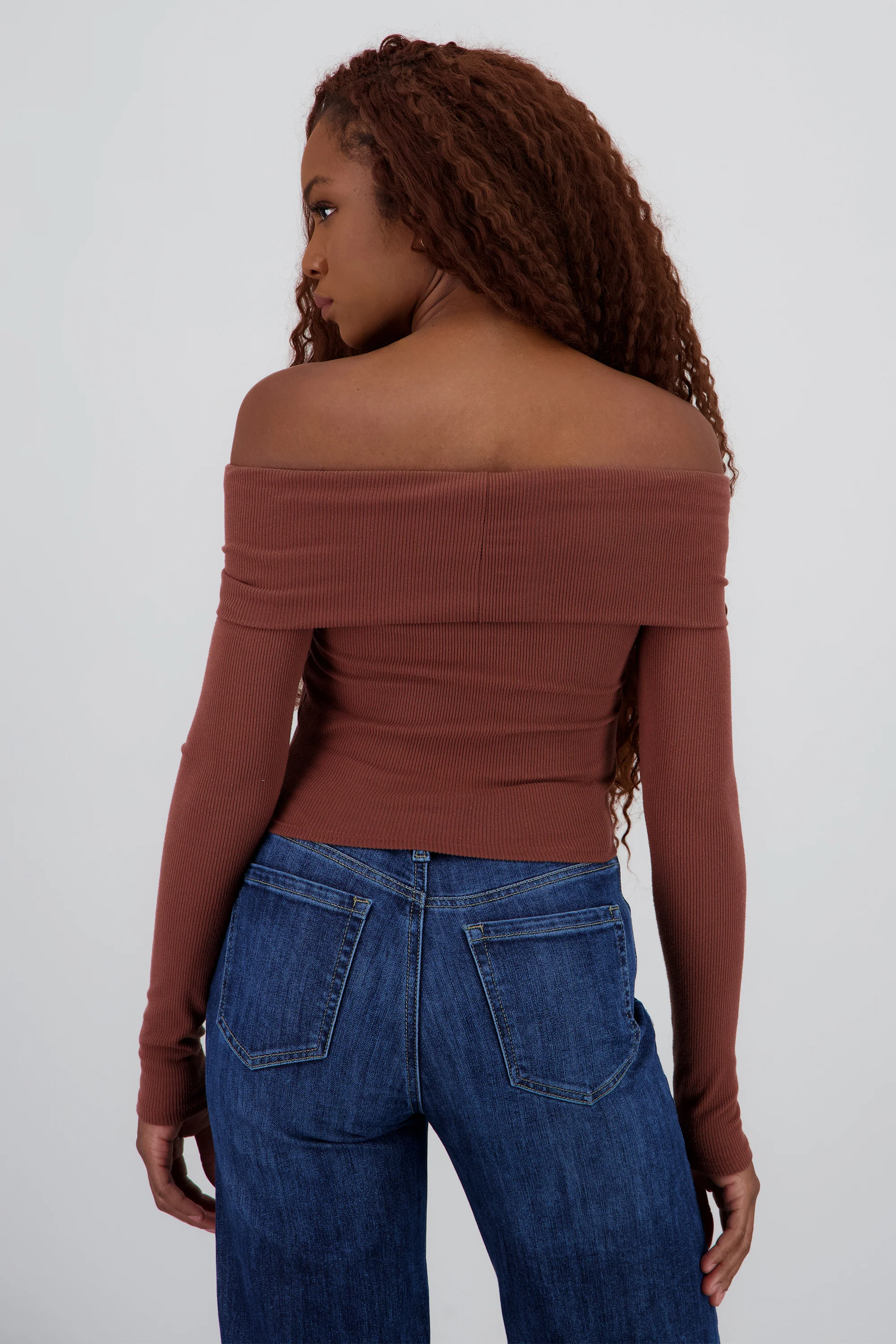 TOP OFF SHOULDER M/L RIB - Image 3