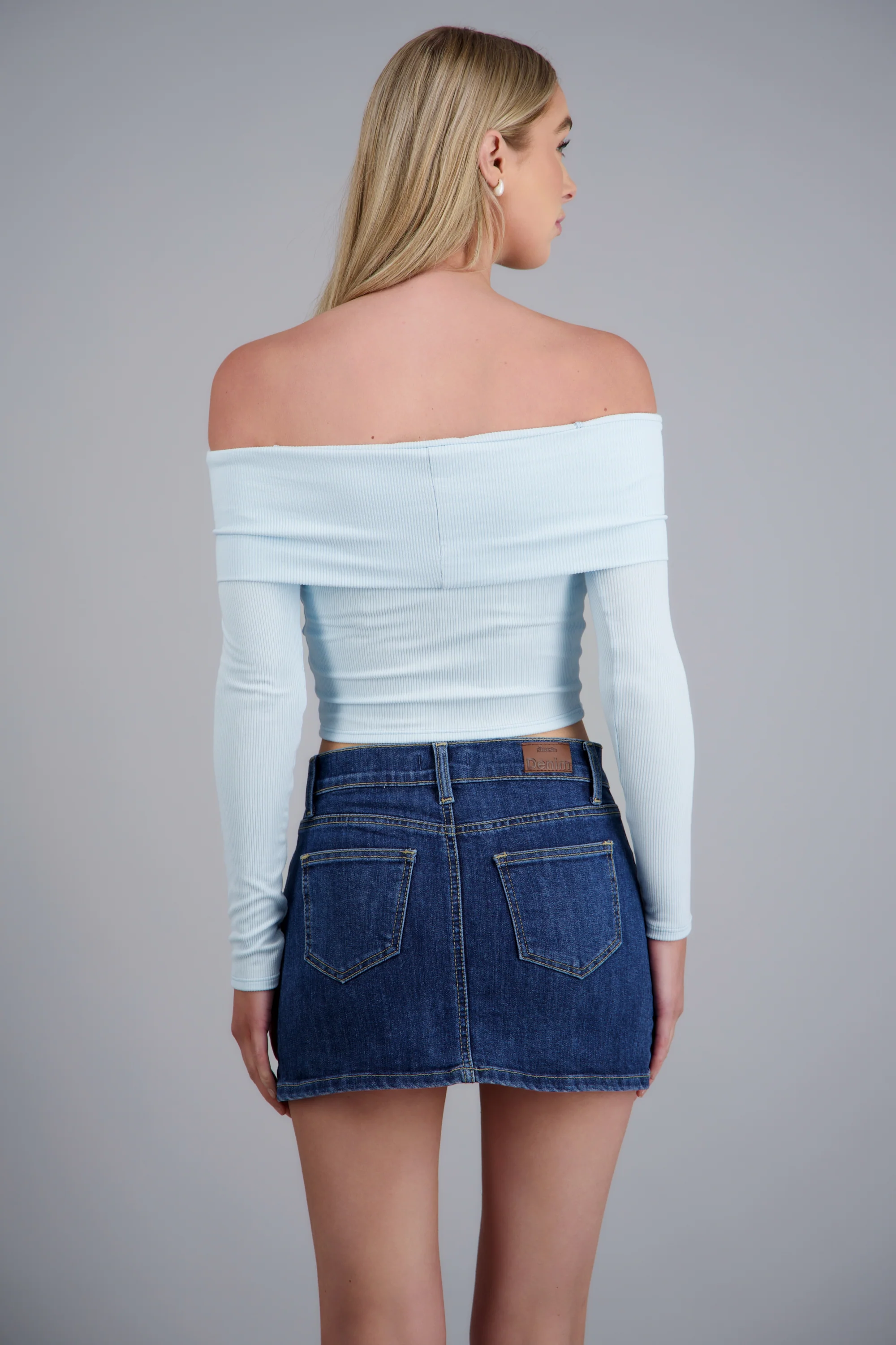 TOP OFF SHOULDER M/L RIB - Image 4