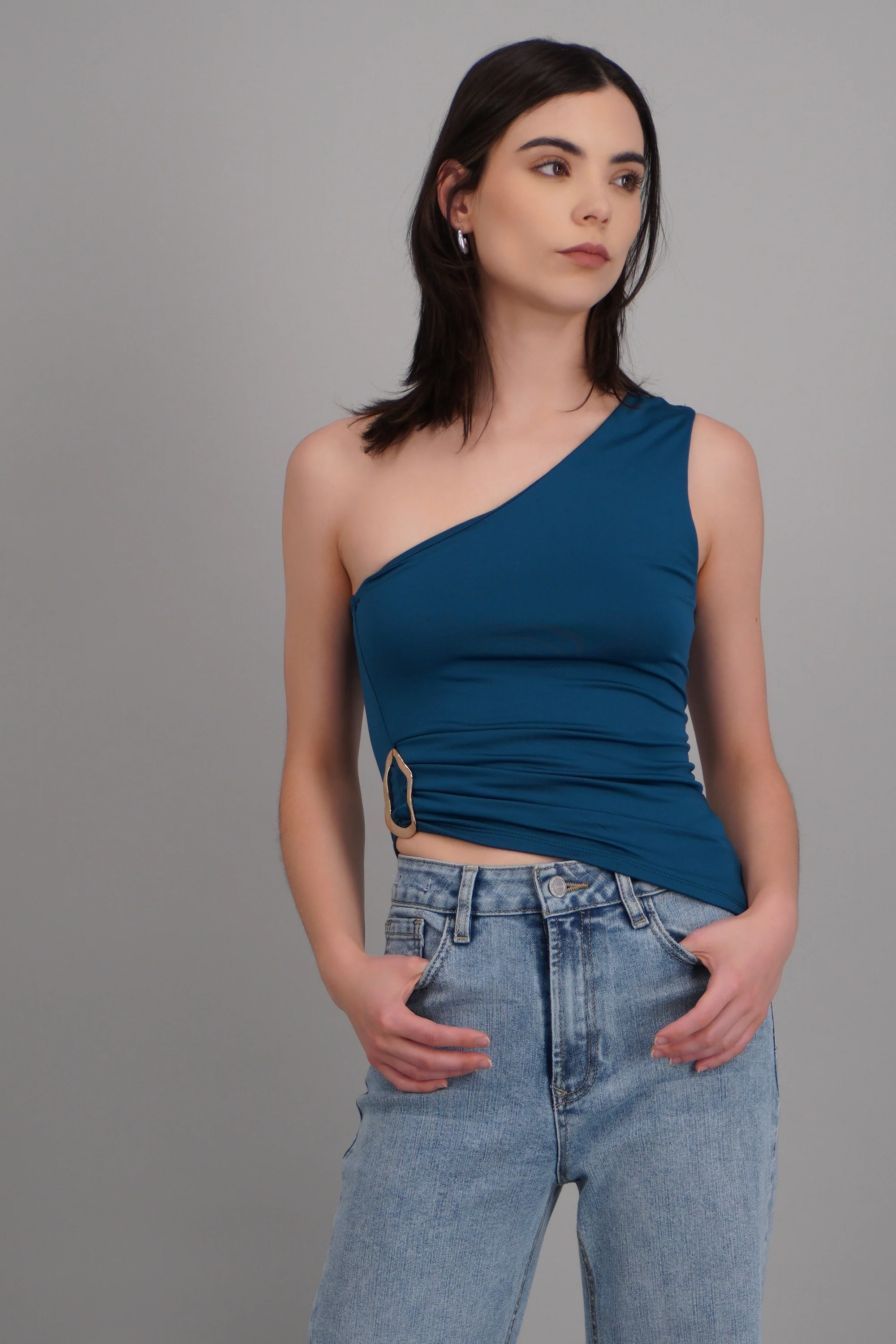 Top one shoulder liso