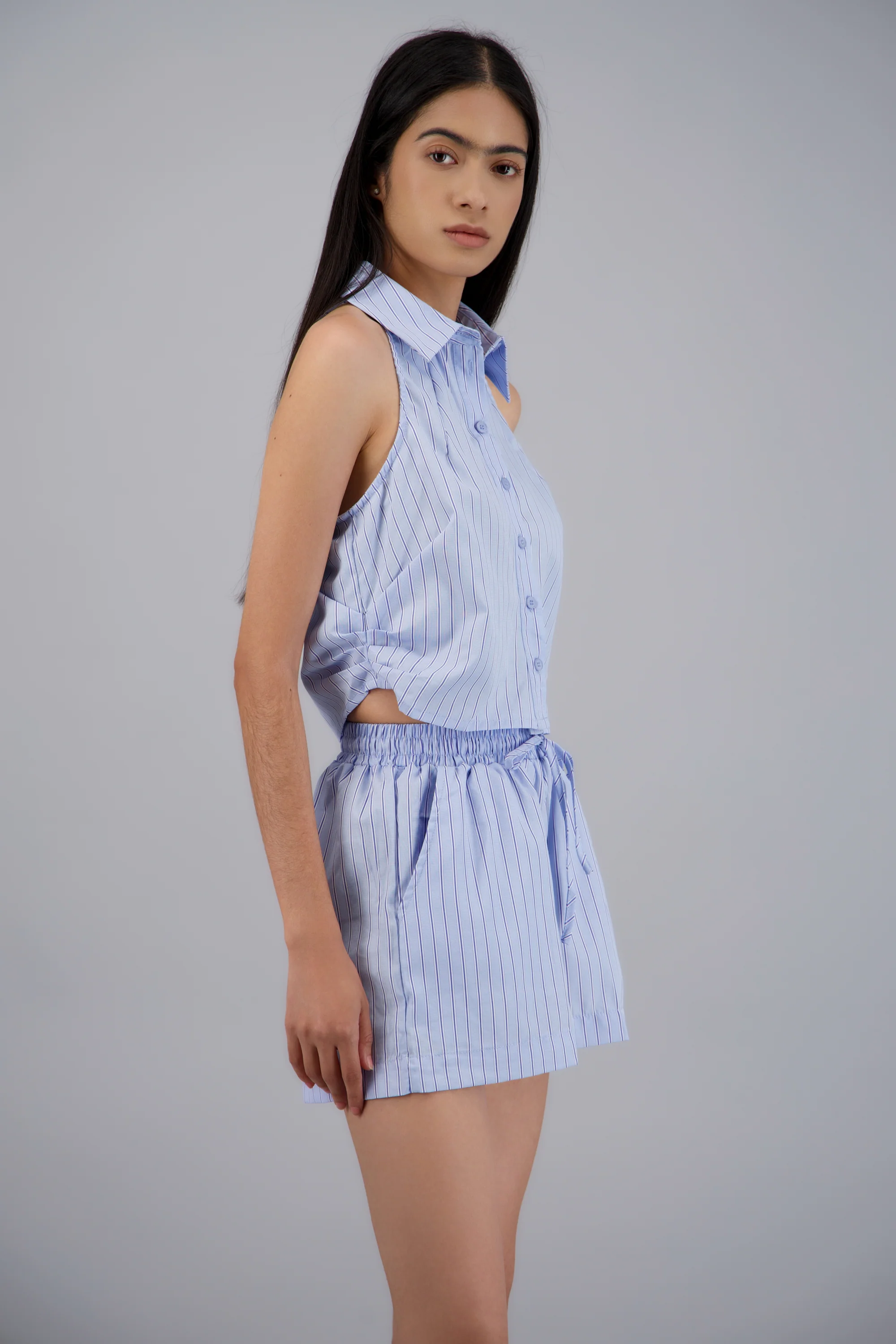 Top rayas cuello polo - Image 5