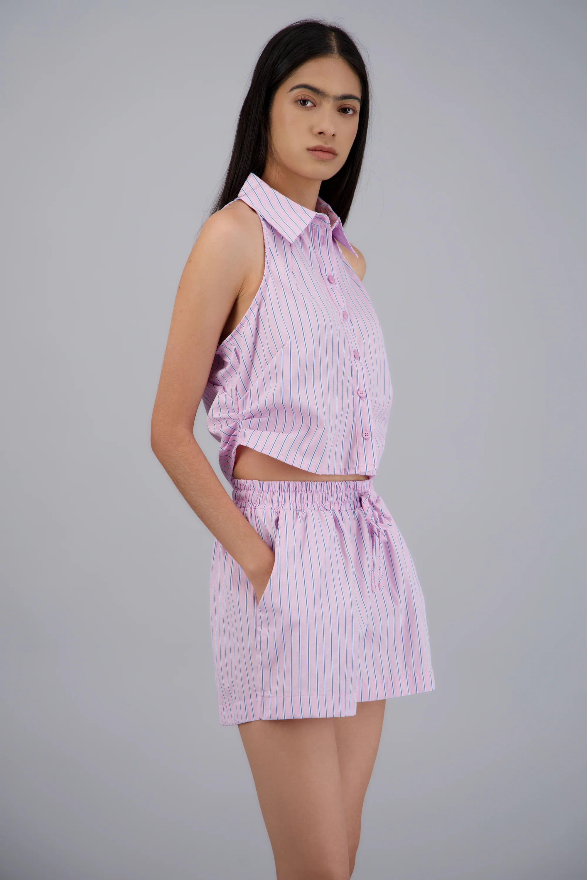 Top rayas cuello polo - Image 4