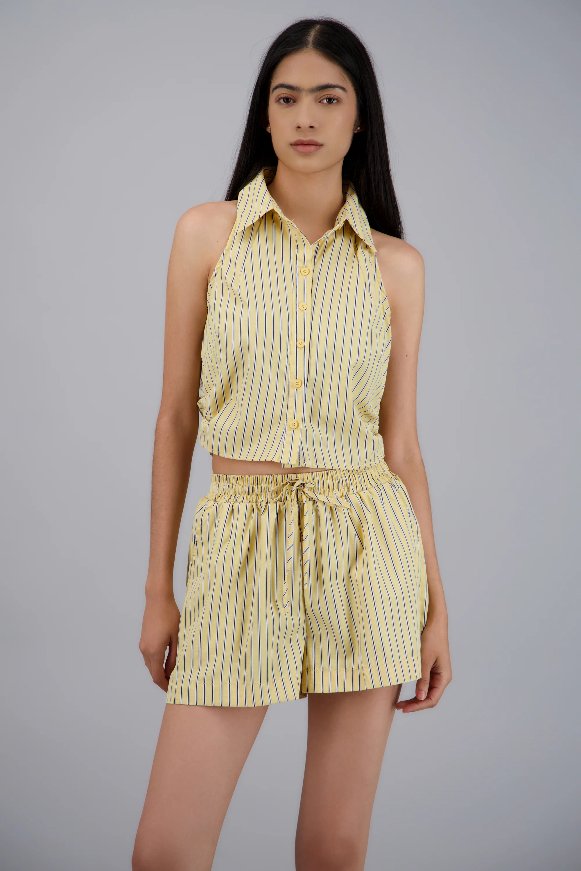 Top rayas cuello polo - Image 6