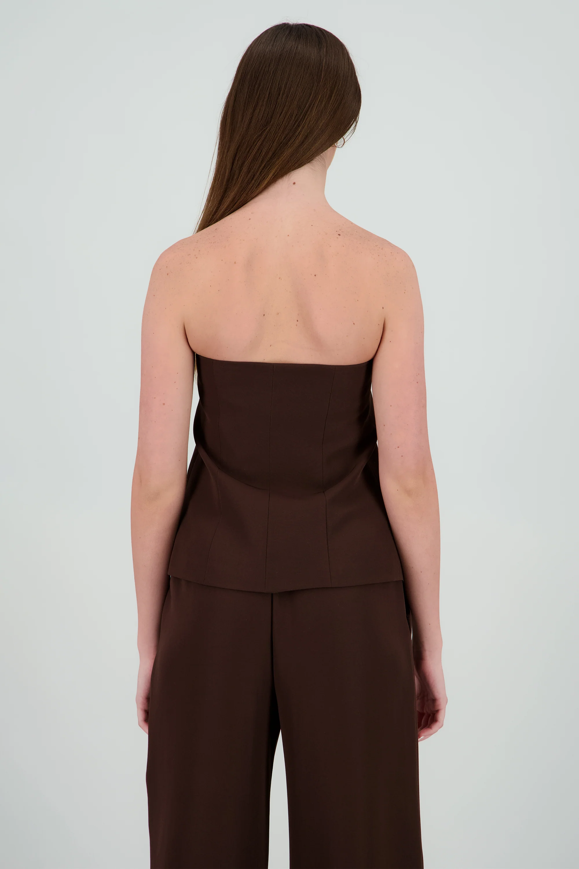 Top sastre strapless botones - Image 4