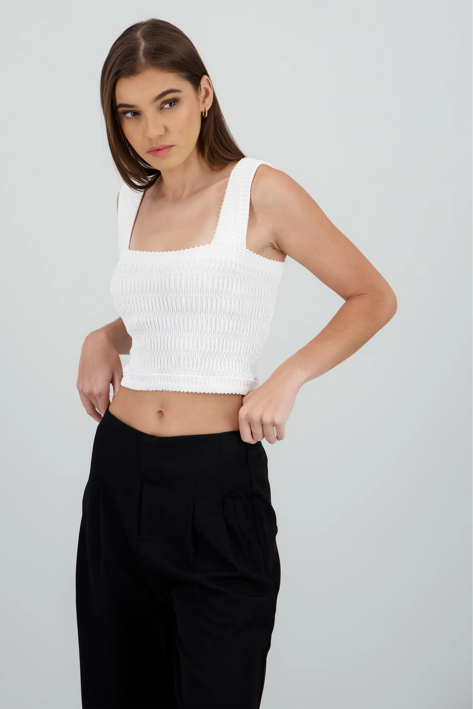 Top sin manga smock - Image 2